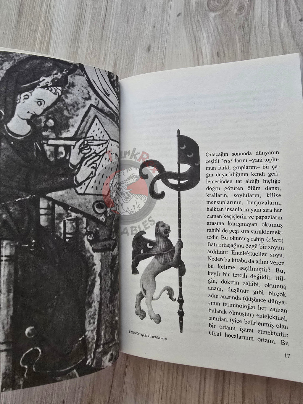 Jacques Le Goff – Intellectuals in the Middle Ages 2006 Turkish Book Turkey