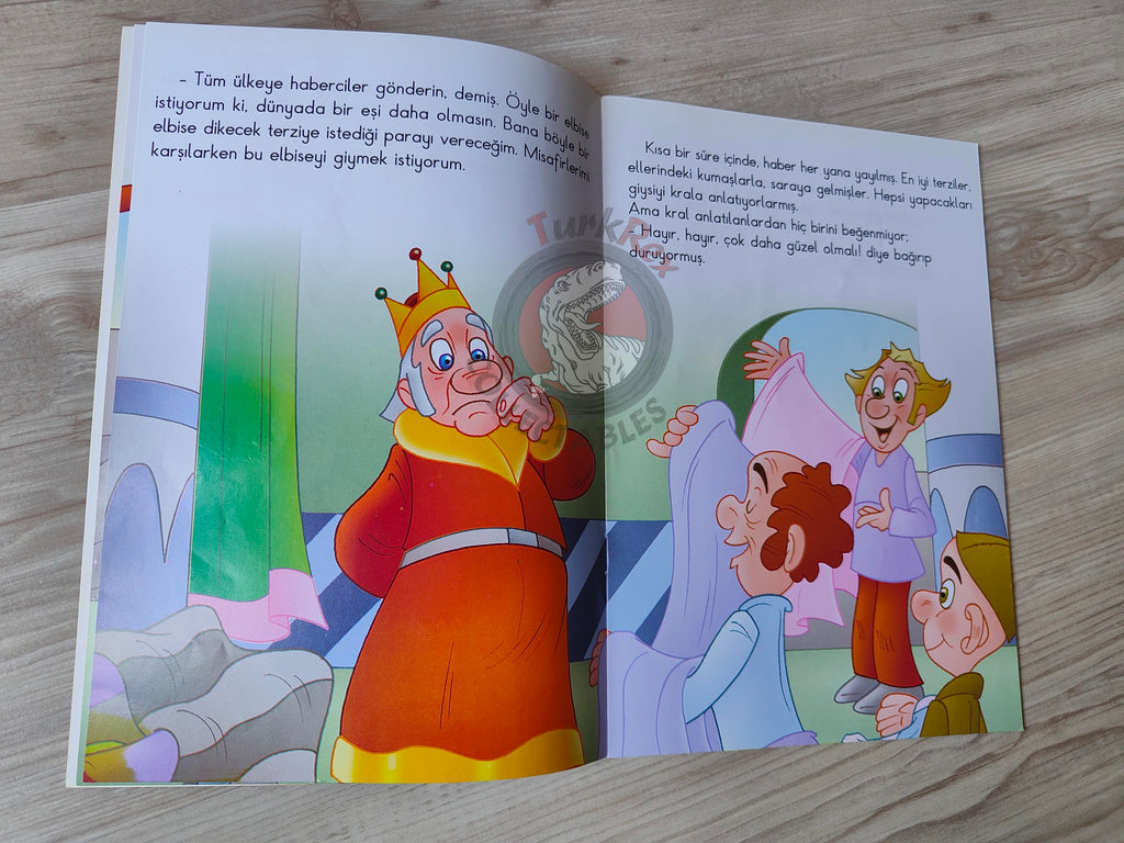 Hans Christian Andersen –  The Emperor's New Clothes 2011 Turkish Book Turkey Illustrated