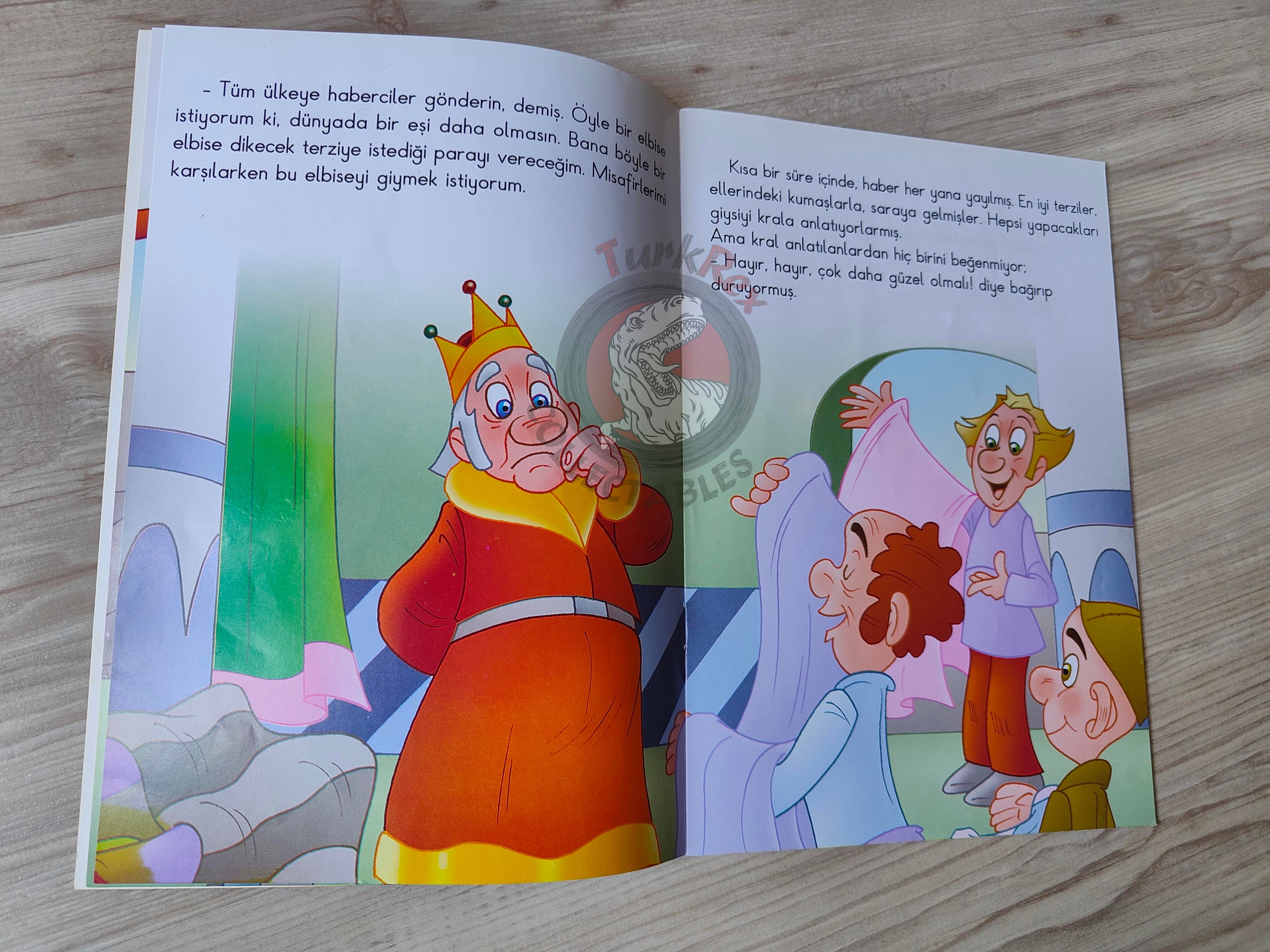 Hans Christian Andersen –  The Emperor's New Clothes 2011 Turkish Book Turkey Illustrated