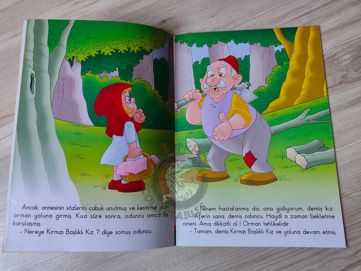 Little Red Riding Hood  – Grimm Brothers 2011 Turkish Book Turkey Illustrated 2