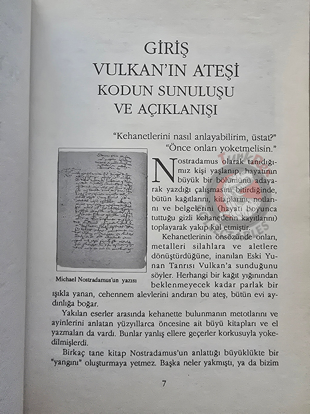 Peter Lorie – Nostradamus The End Of The Millennium 2001 Turkish Book Turkey