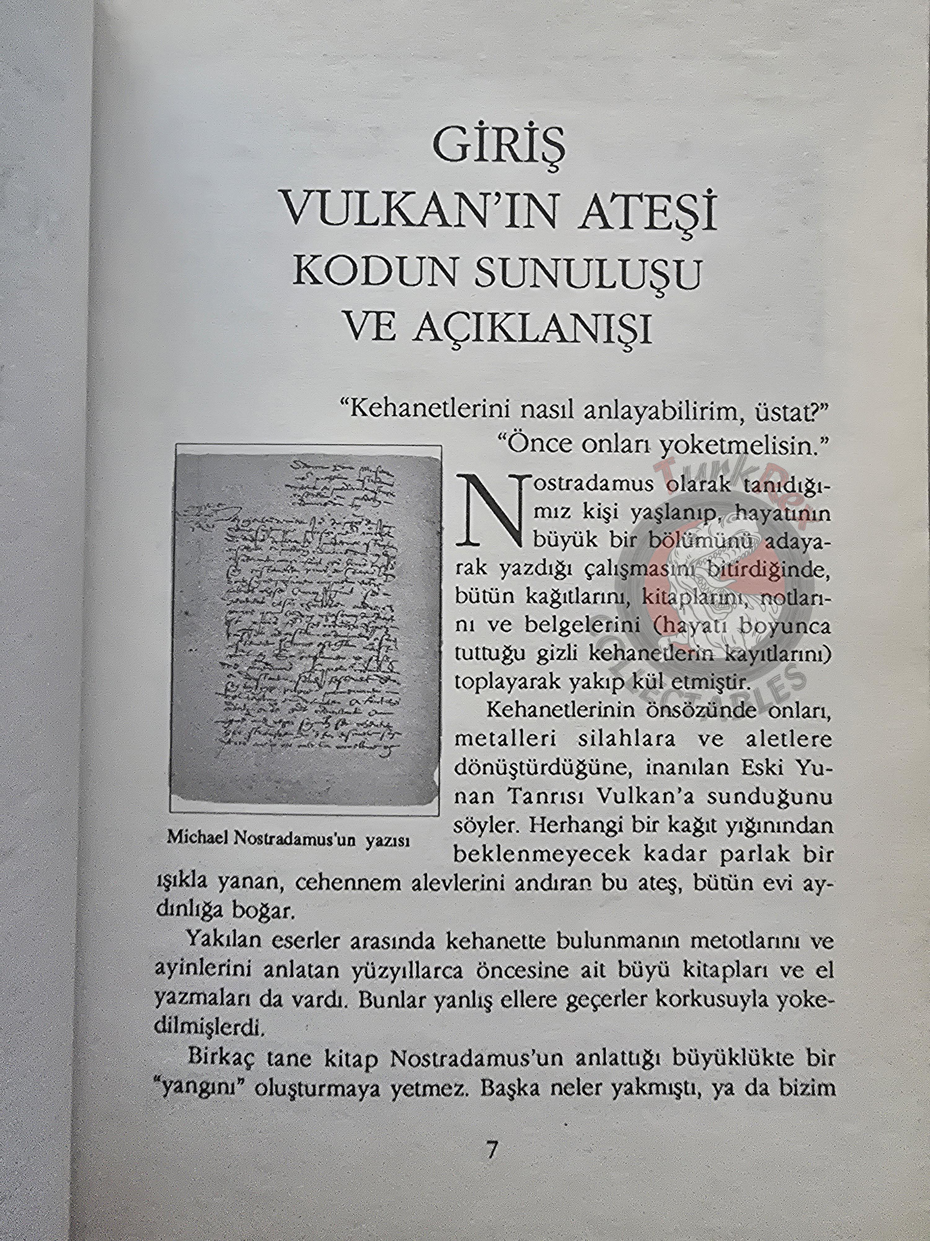 Peter Lorie – Nostradamus The End Of The Millennium 2001 Turkish Book Turkey