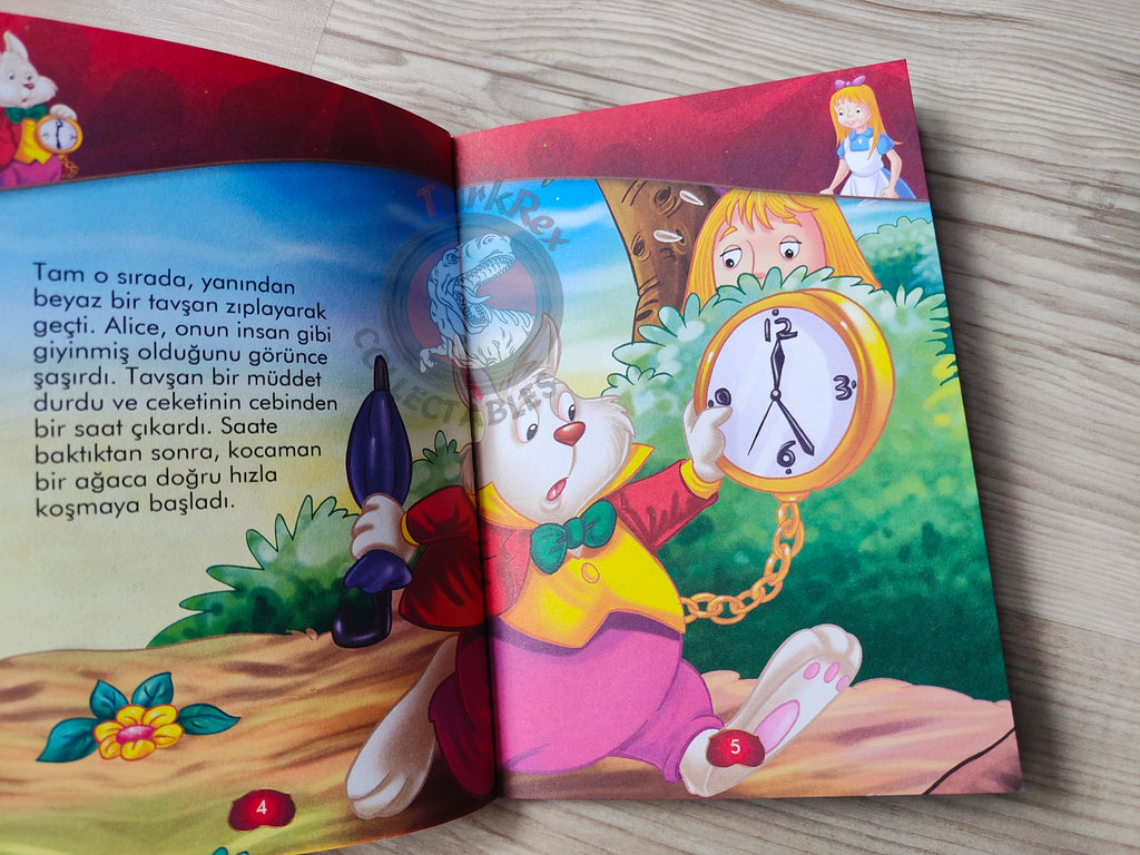 Lewis Carroll – Alice in Wonderland 2012 Turkish Book Turkey Illustrated