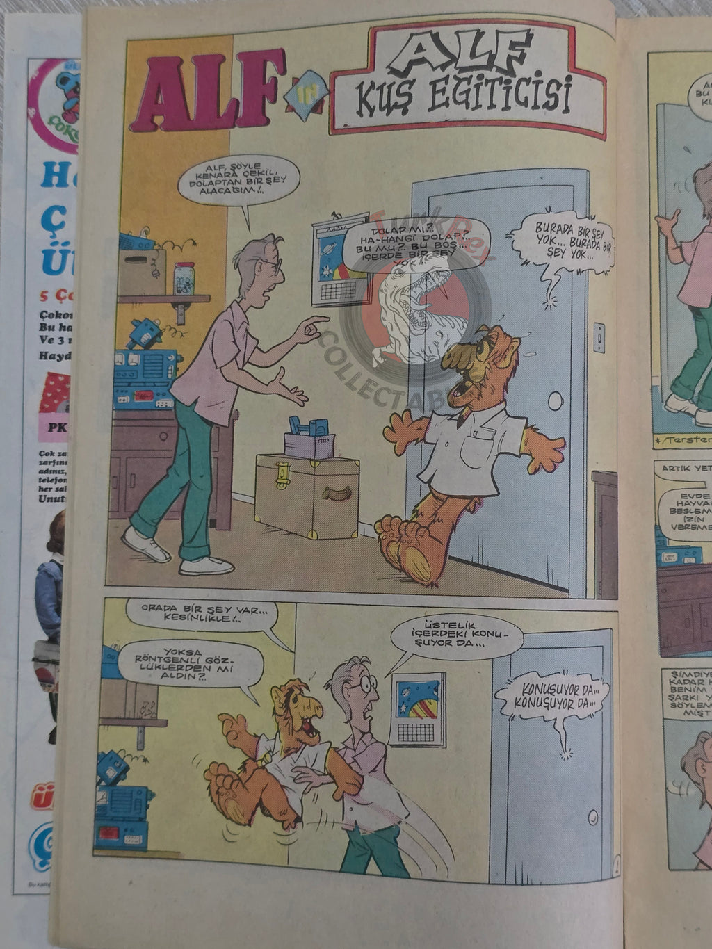 ALF #8 90s Turkish Comic Turkey Marvel Cover #11