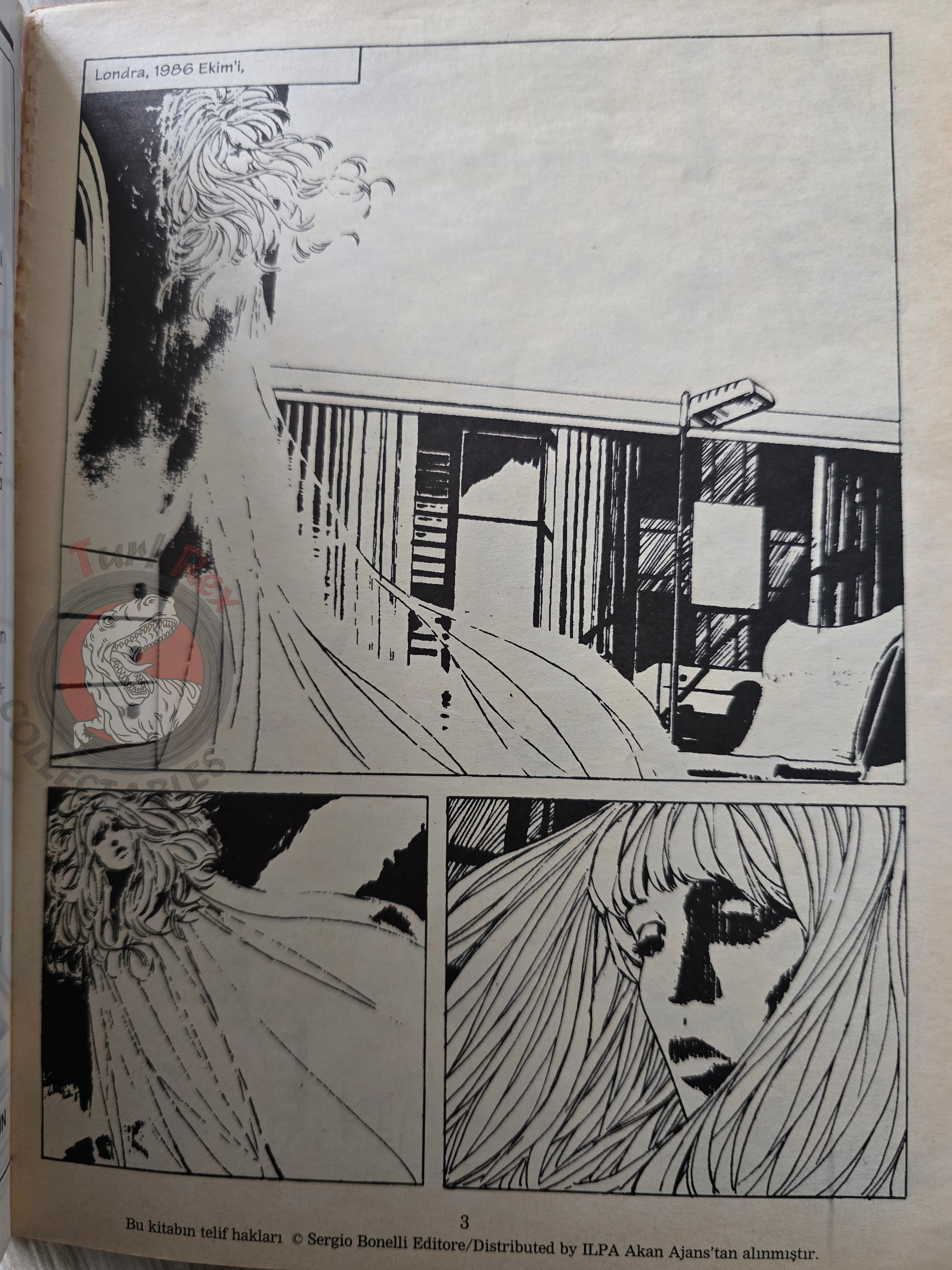 Dylan Dog #2 1996 Turkish Comic Turkey #4 Il fantasma di Anna Never