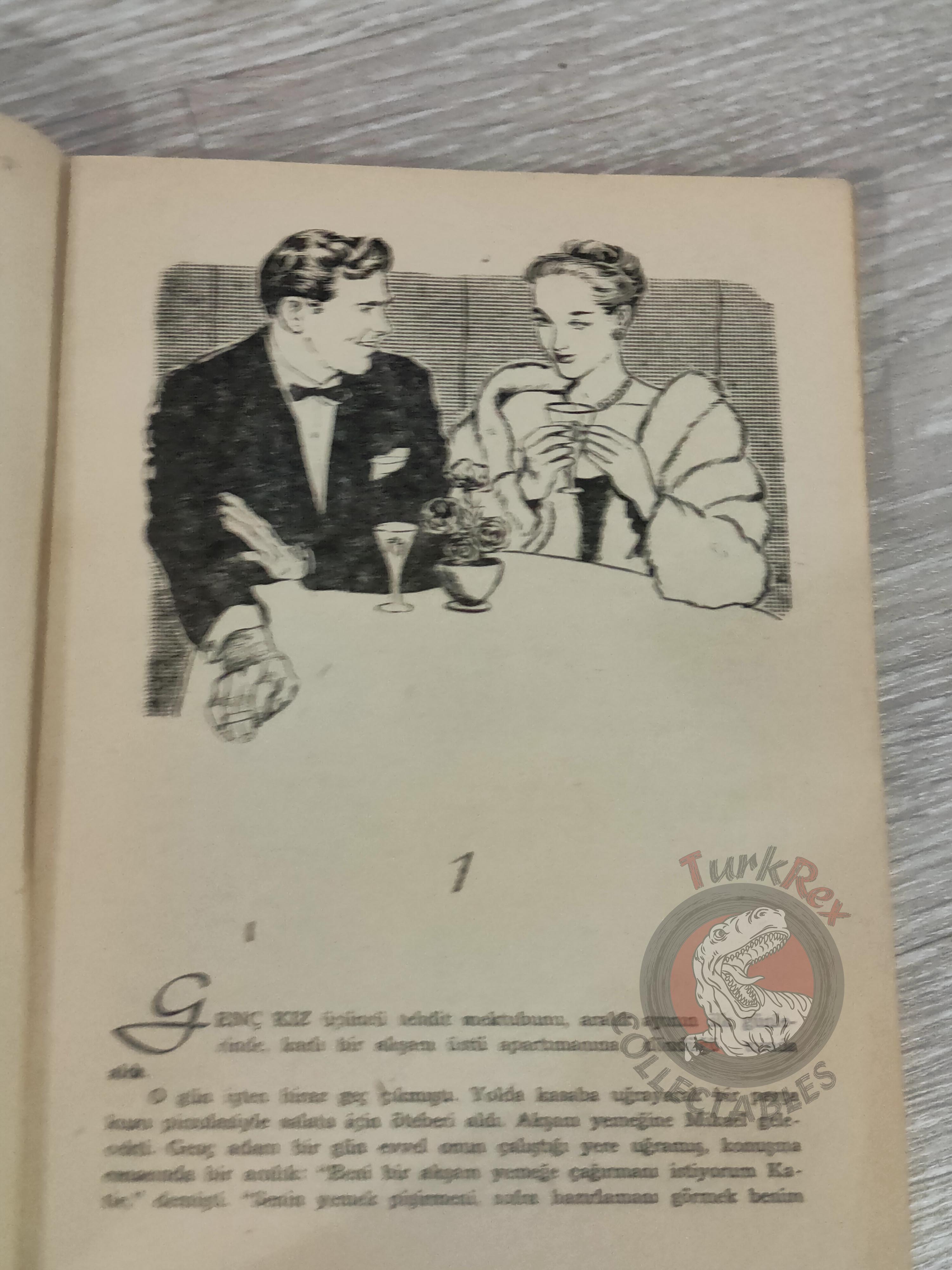 Ursula Curtiss – Voice Out of Darkness 1959 1st Turkish Book Turkey