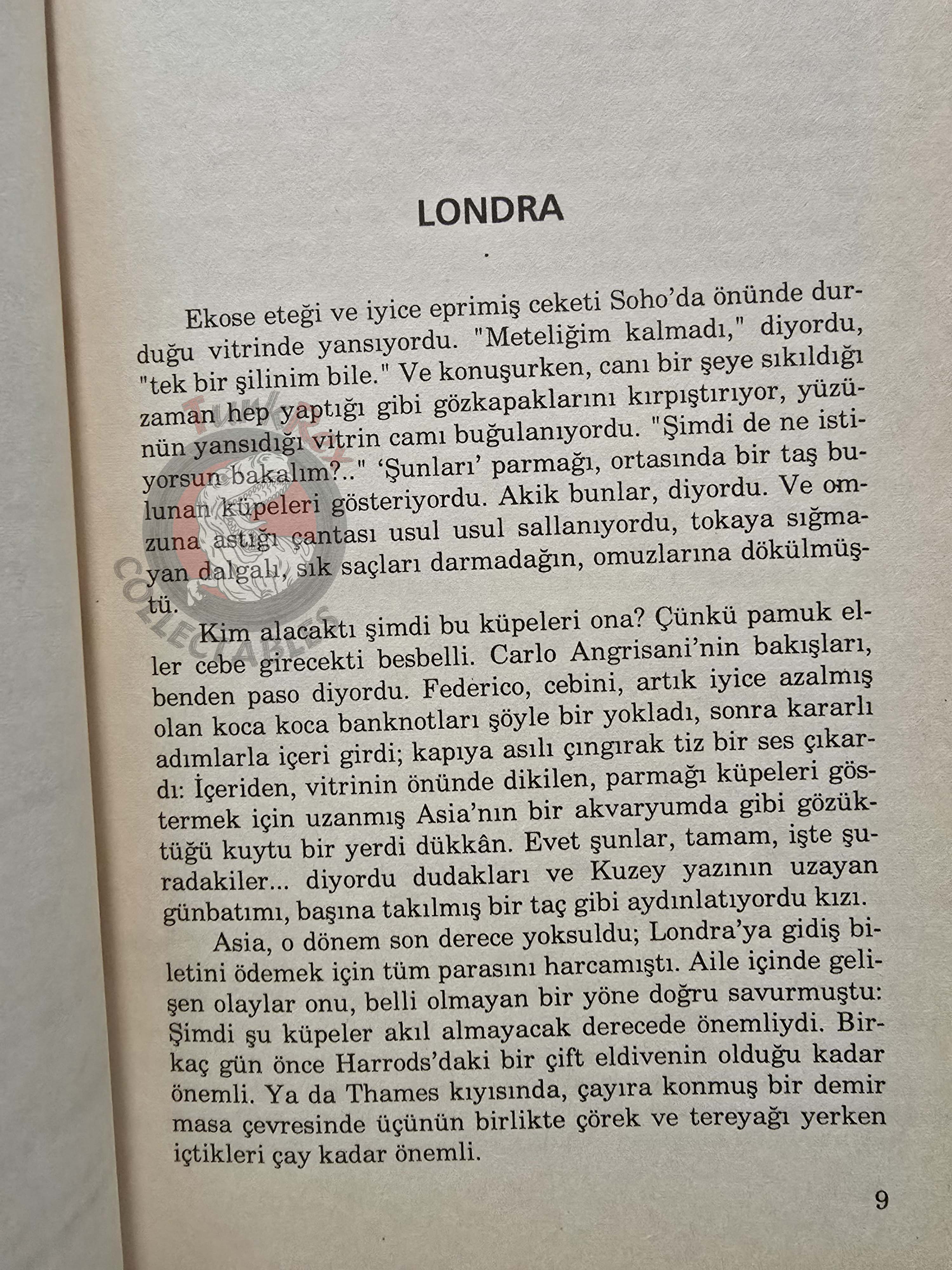 Rosetta Loy – Sogni d'Inverno 2001 1st Turkish Book Turkey