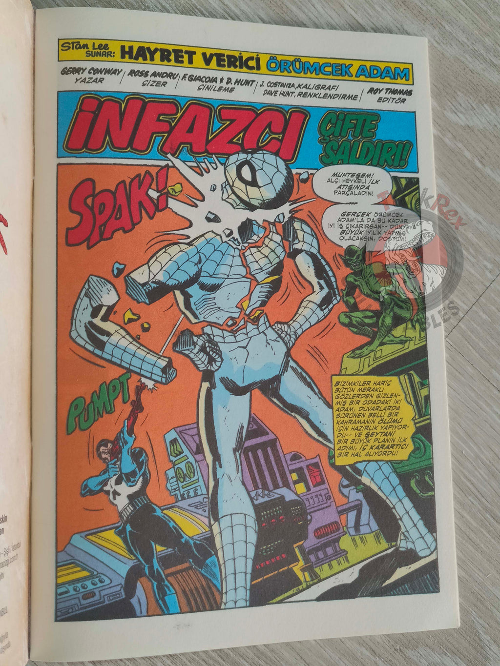 The Amazing Spider-Man #129 2022 Turkish Comic Turkey Punisher 1st App