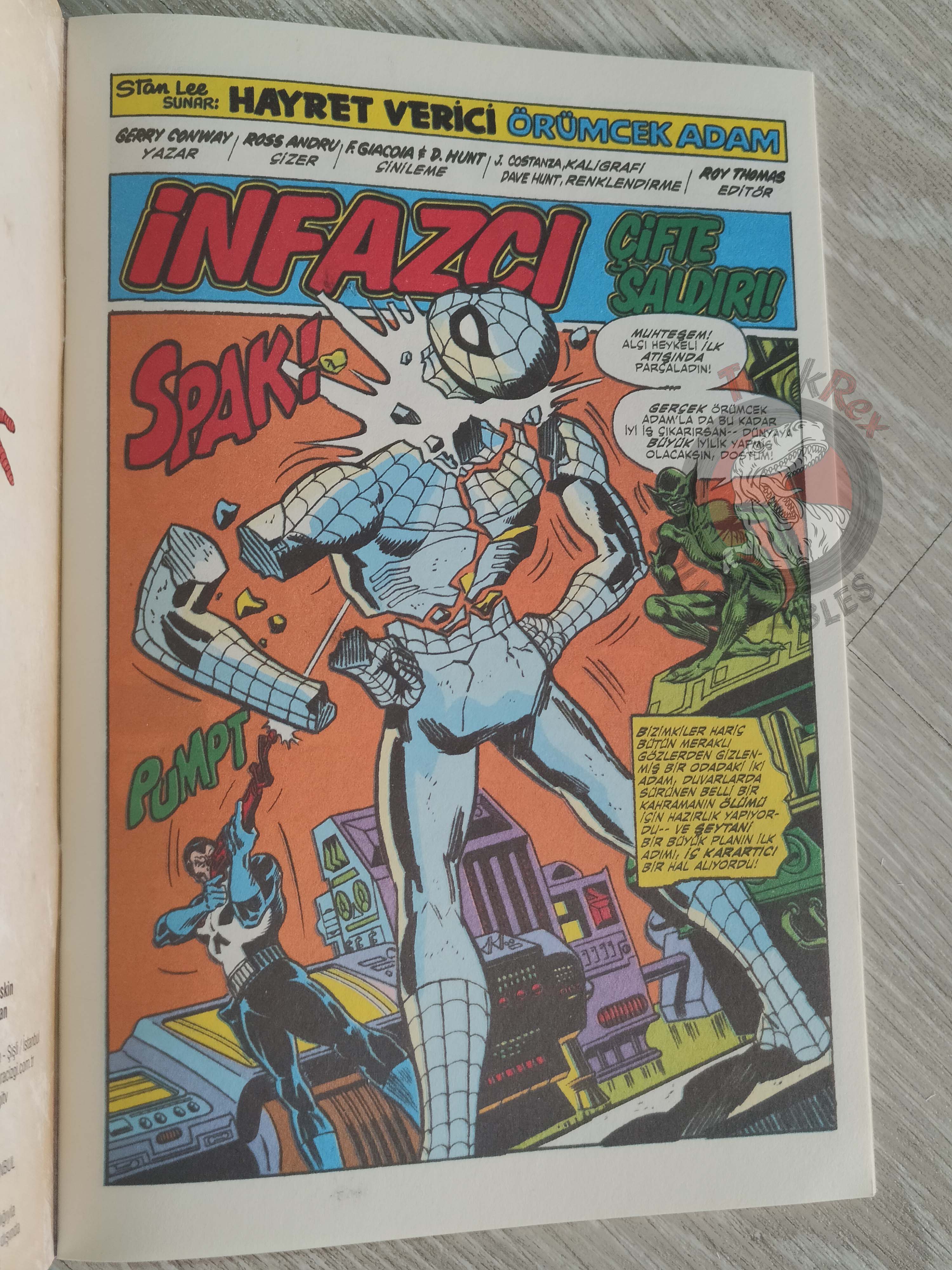 The Amazing Spider-Man #129 2022 Turkish Comic Turkey Punisher 1st App