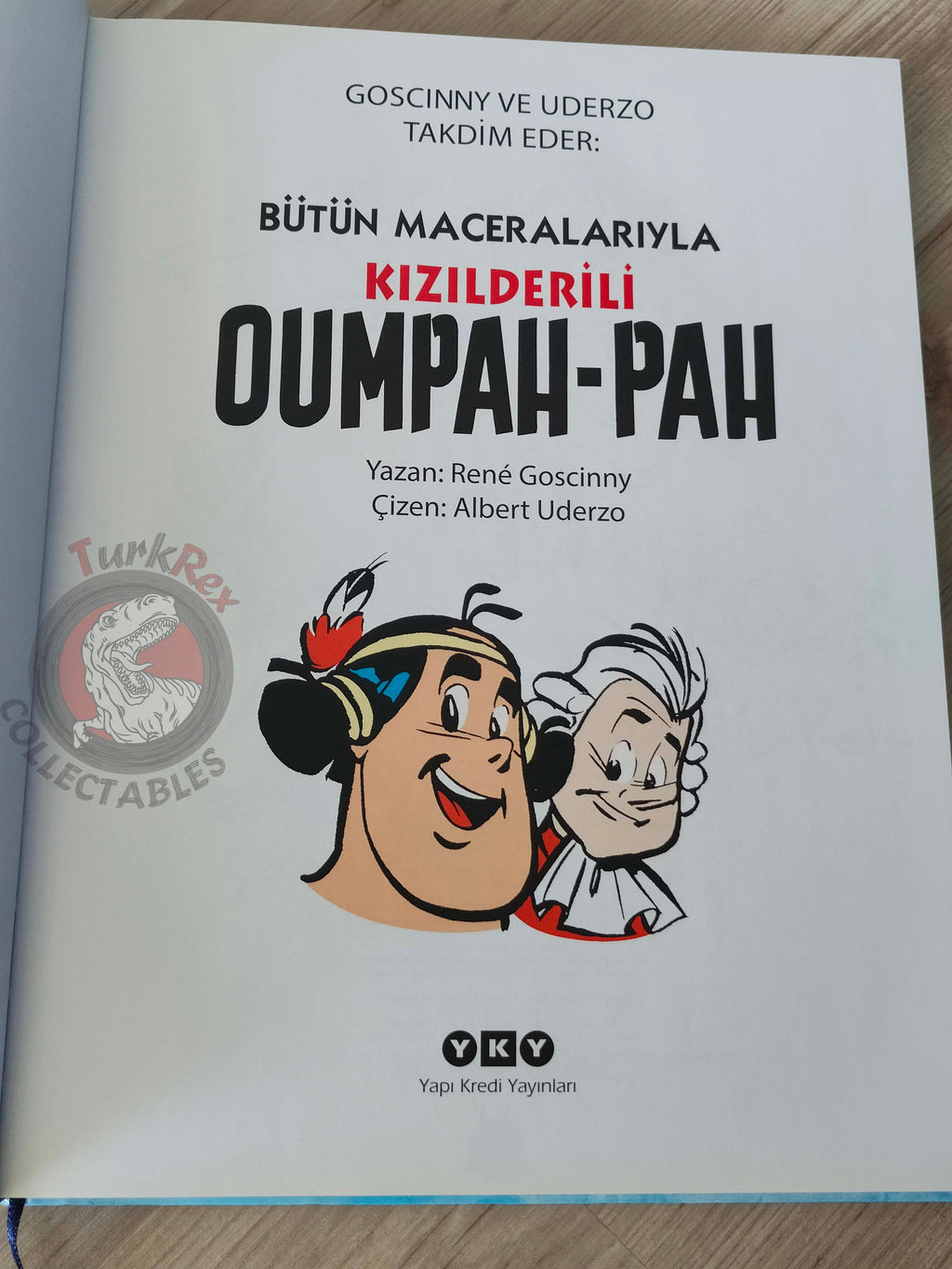 Oumpah-Pah – L’Intégrale 2014 Hardcover Turkish Comic Turkey Albert Uderzo