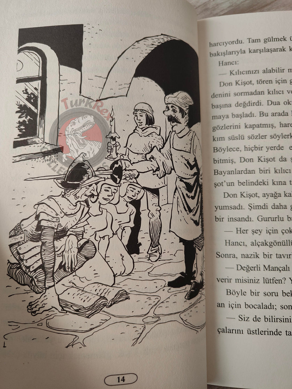 Miguel de Cervantes – Don Quixote 2007 Turkish Book Turkey Illustrated