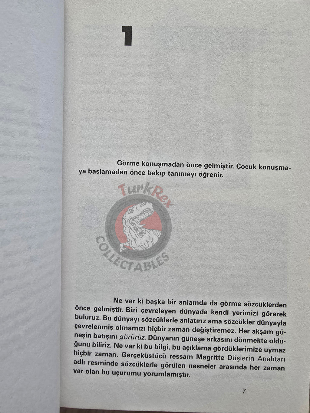 John Berger – Ways of Seeing 2008 Turkish Book Turkey