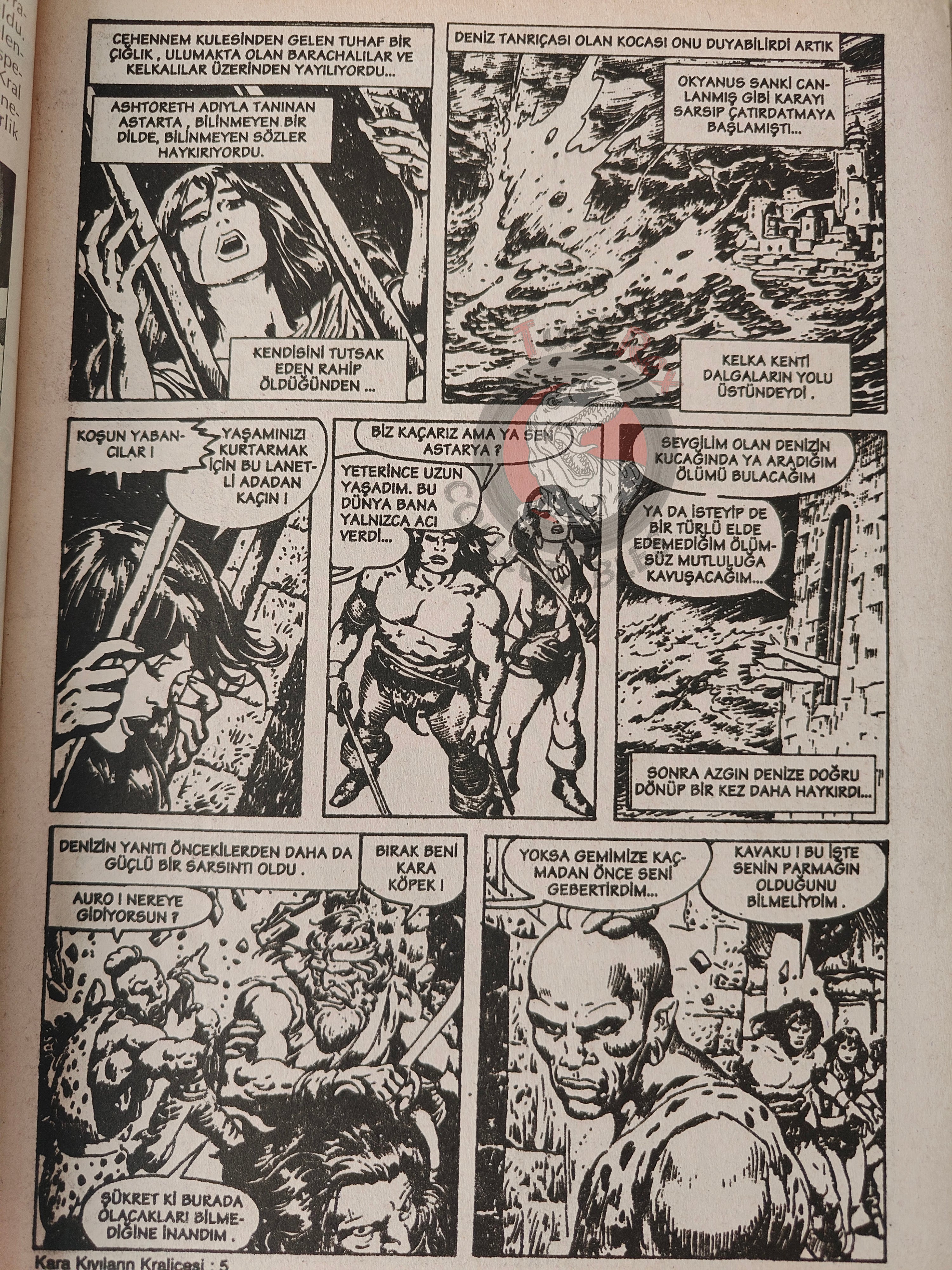 Conan The Barbarian #5 2001 Turkish Comic Turkey #72 #73 #74
