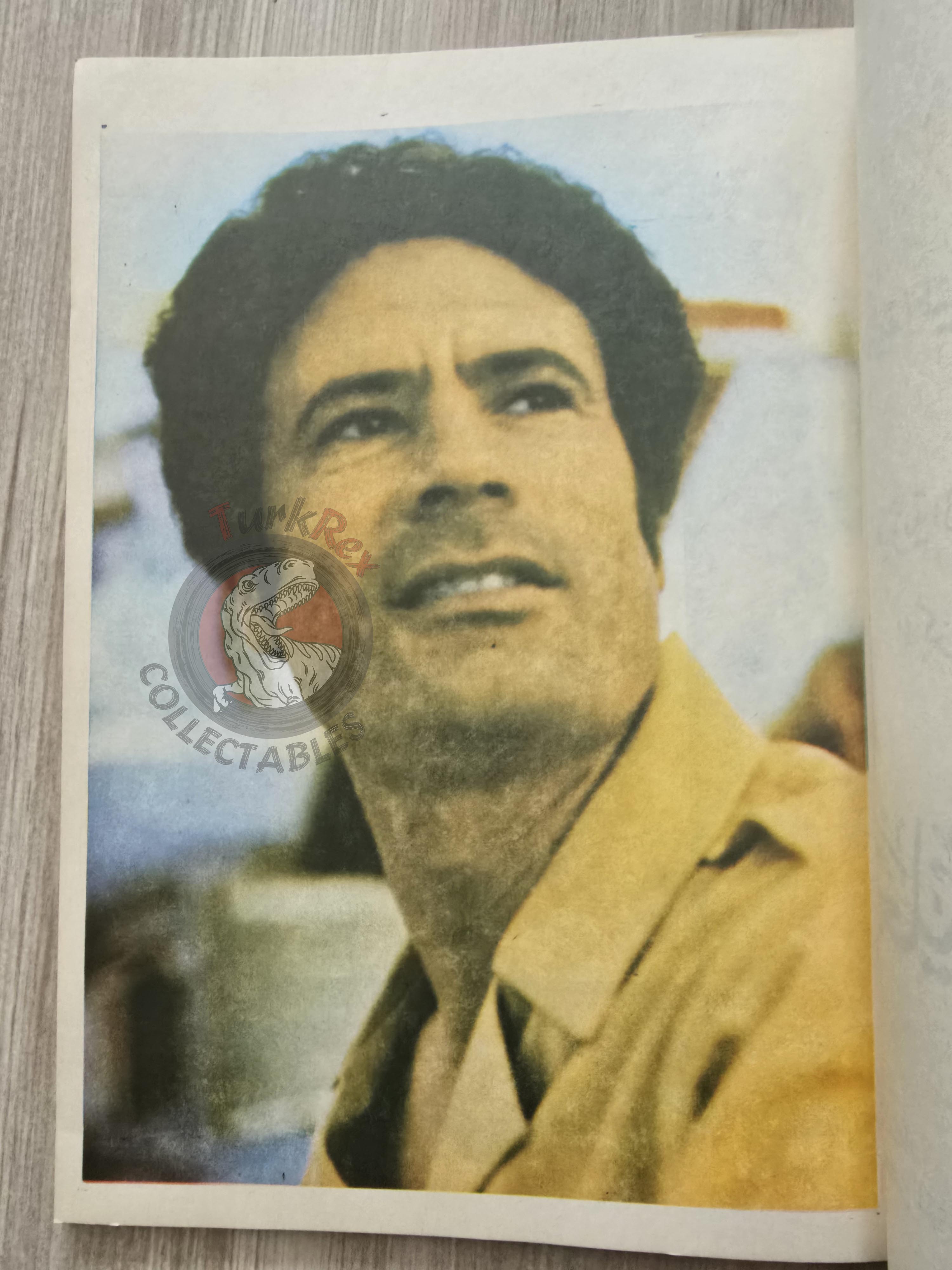 Muammer Kaddafi Libya Propaganda Arabic Language Learning Book Turkey Gaddafi