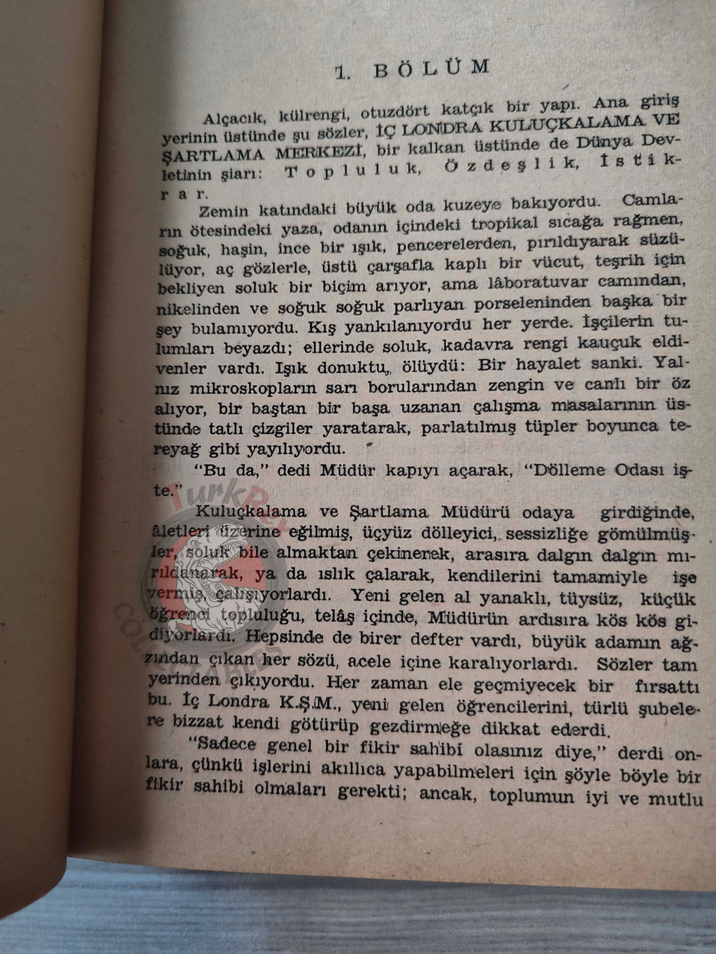 Aldous Huxley – Brave New World 1964 1st Turkish Book Turkey