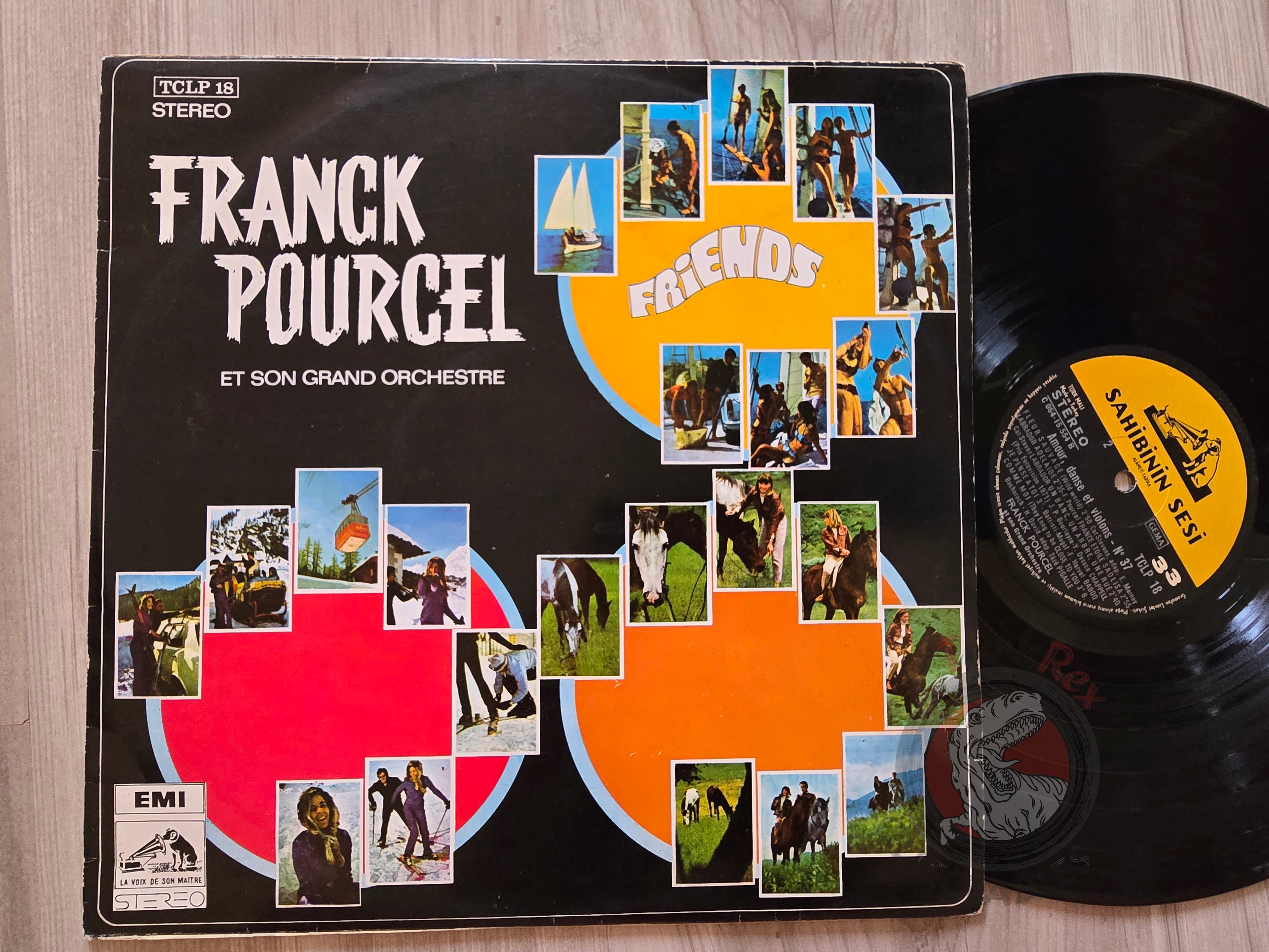 Franck Pourcel – Amour, Danse Et Violons No 37 Turkish Pressing Vinyl Turkey Edition