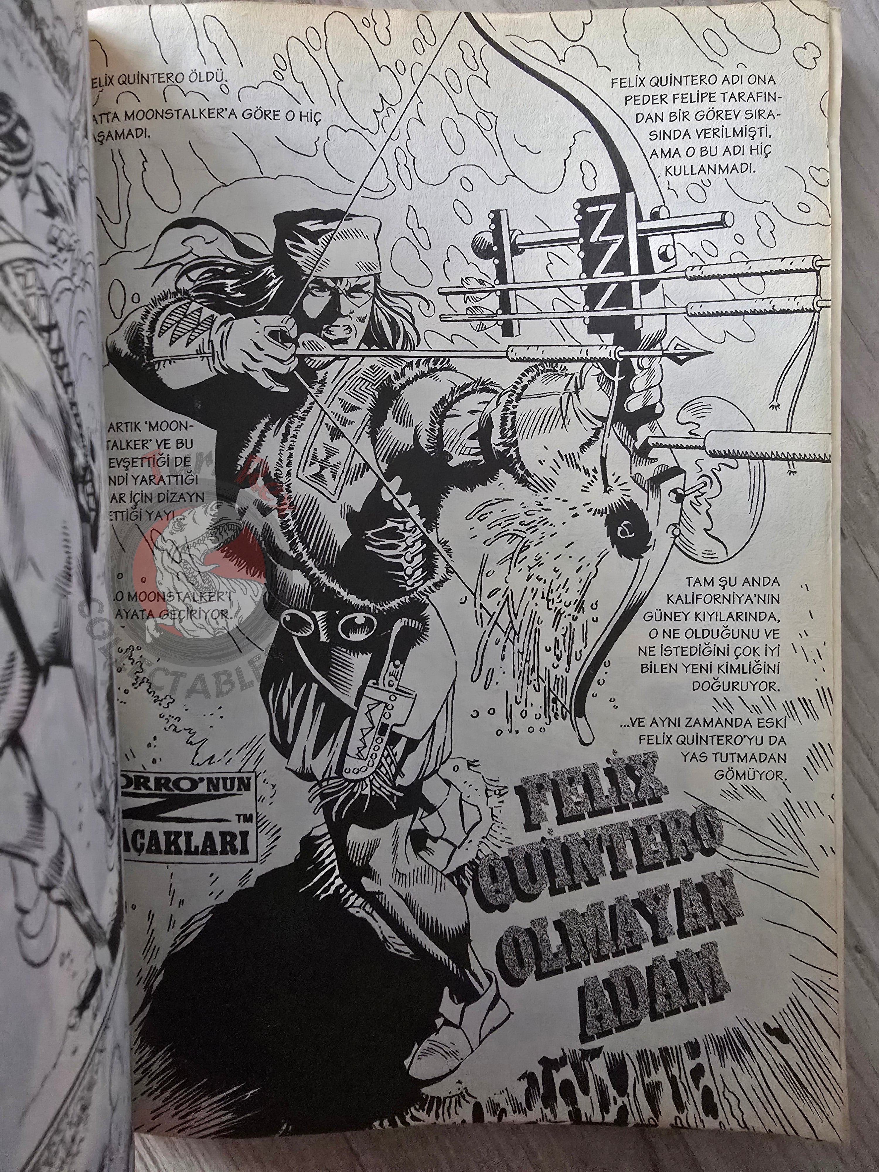 Zorro's Renegades #1 Lady Rawhide Turkish Comic Turkey