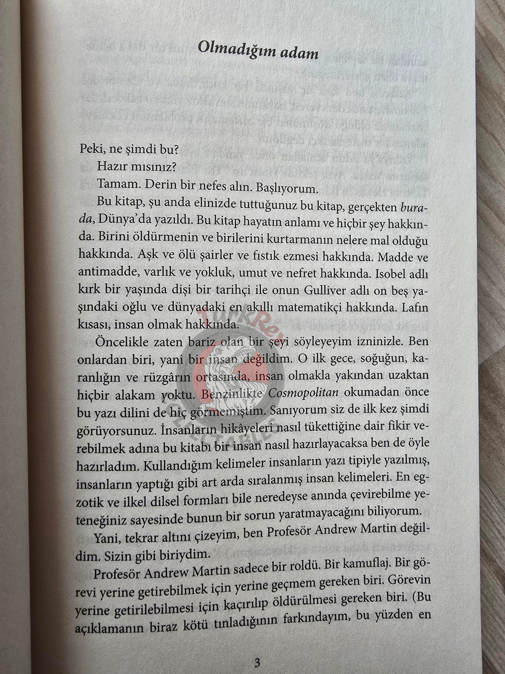 Matt Haig – The Humans 2023 Turkish Book Turkey