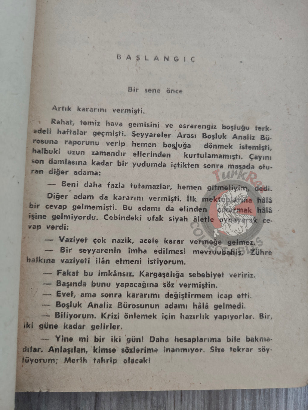 Isaac Asimov - Empire: The Currents of Space 1954 Turkish Book 1st Edition Turkey