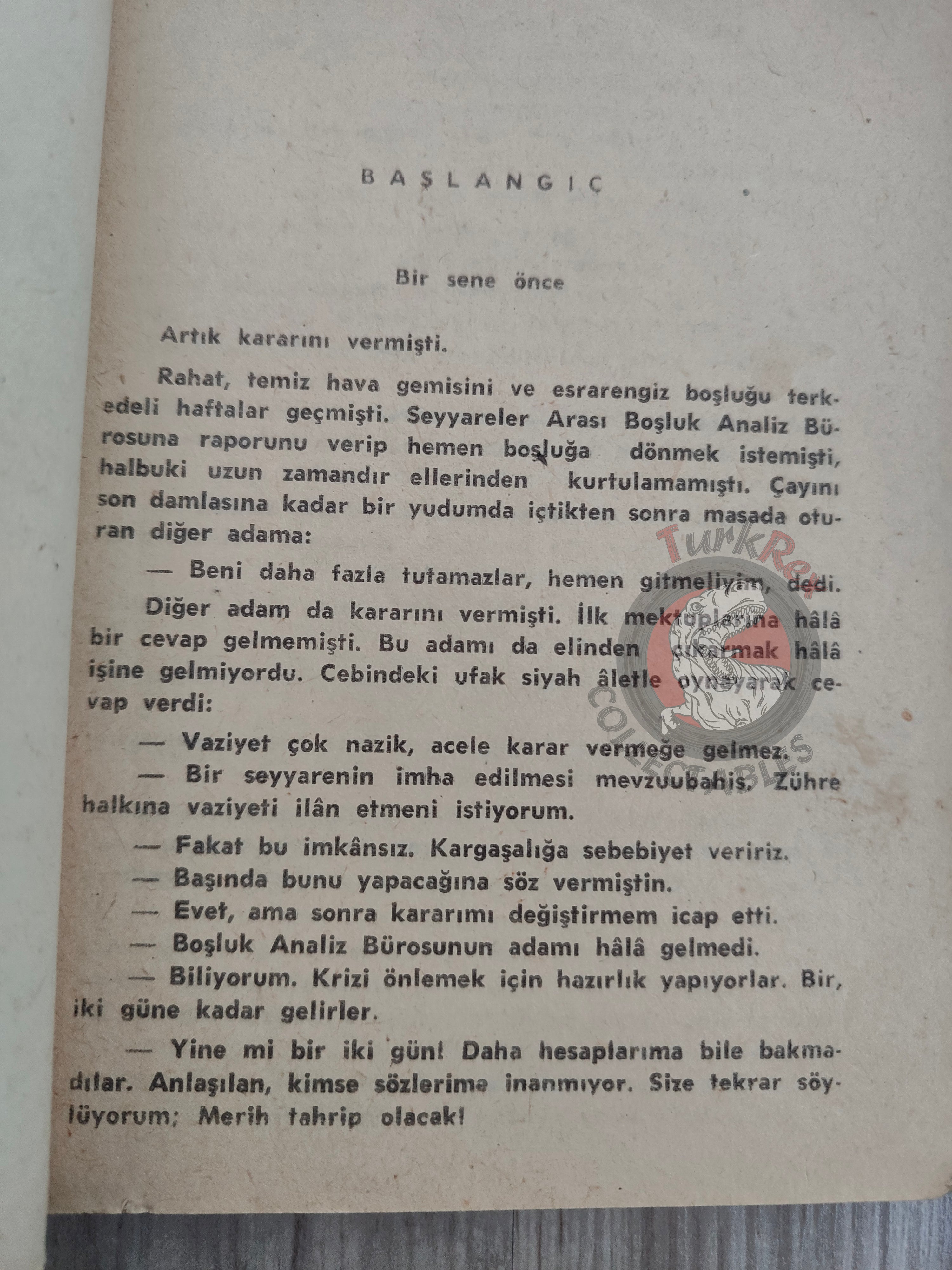 Isaac Asimov - Empire: The Currents of Space 1954 Turkish Book 1st Edition Turkey