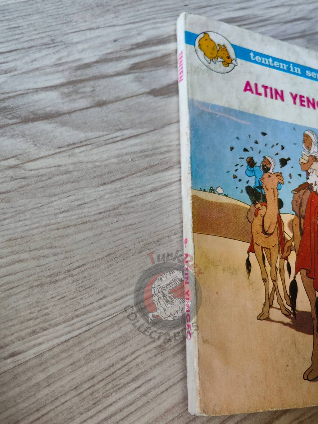 Tintin – The Crab with the Golden Claws mid 1980s Turkish Edition Comic Turkey 2