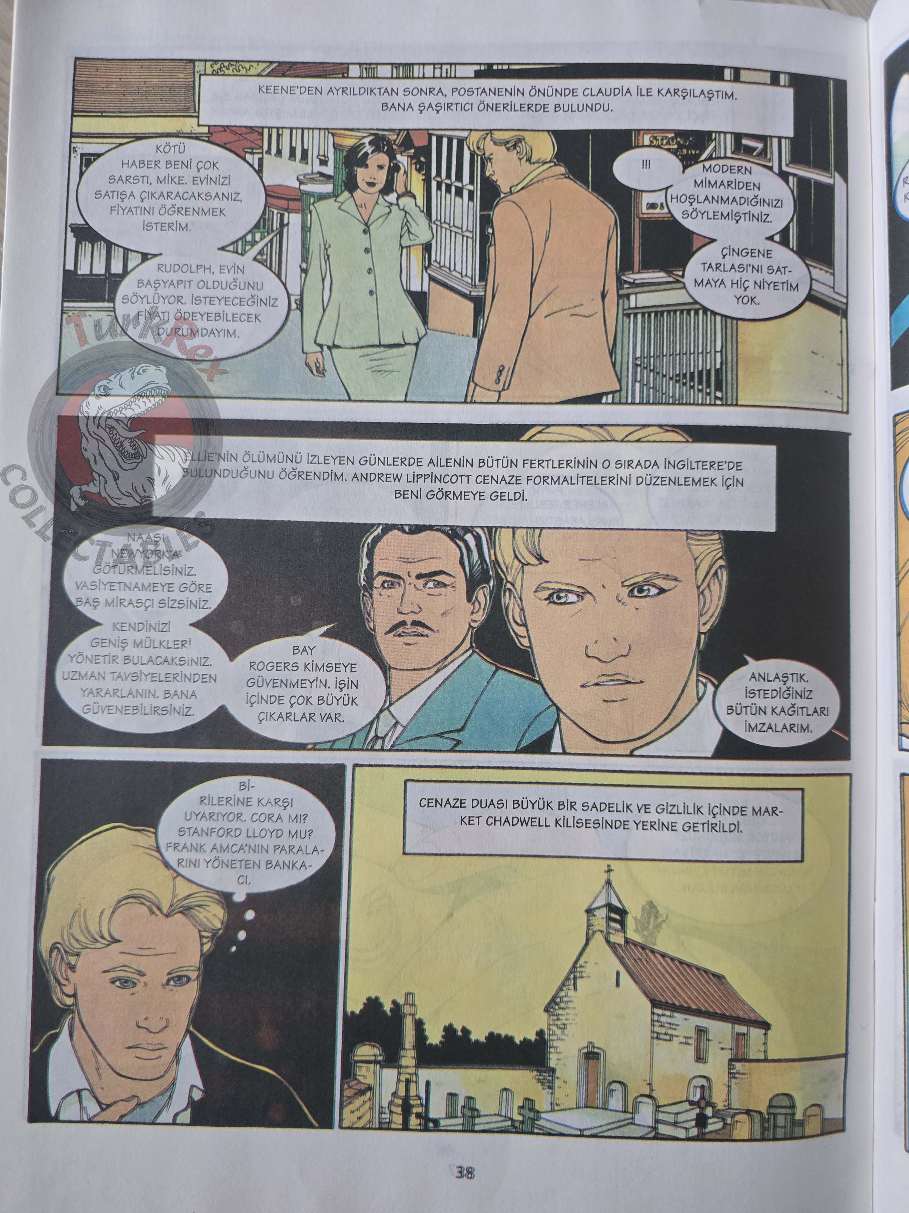 Agatha Christie -  Endless Night 1997 Turkish Comic Turkey François Rivière