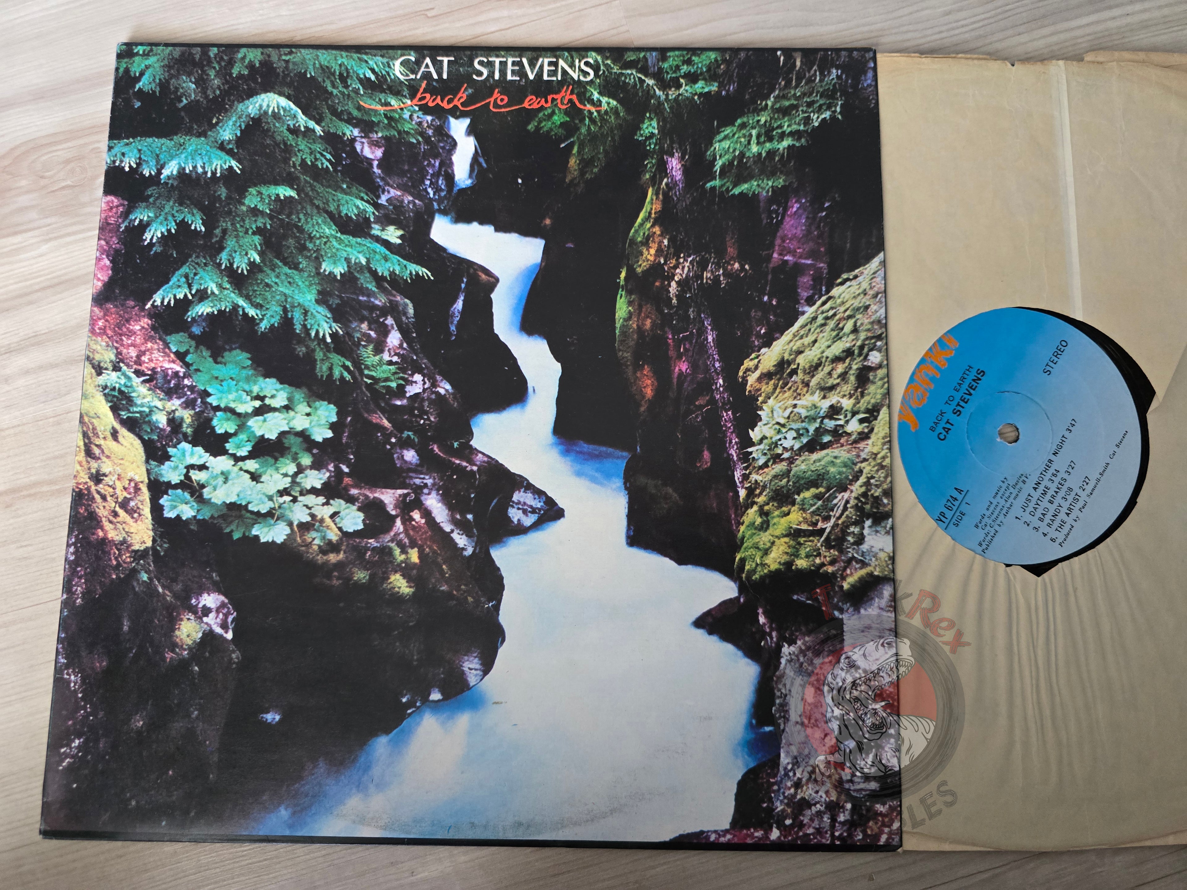 Cat Stevens – Back To Earth Turkish Pressing Vinyl Turkey Edition