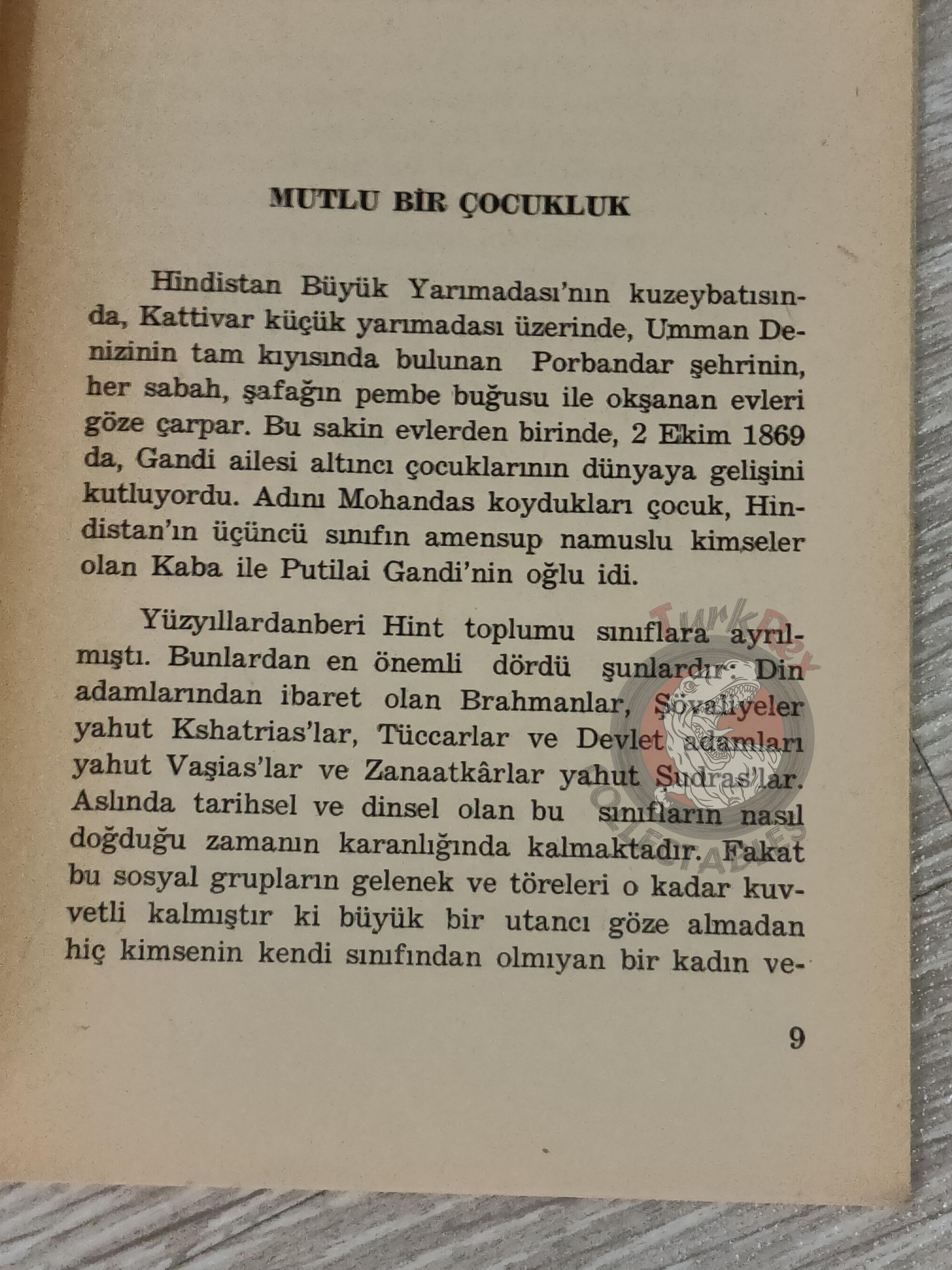 Camille Drevet – Mahatma Gandi 1970 Turkish Bio Book Turkey