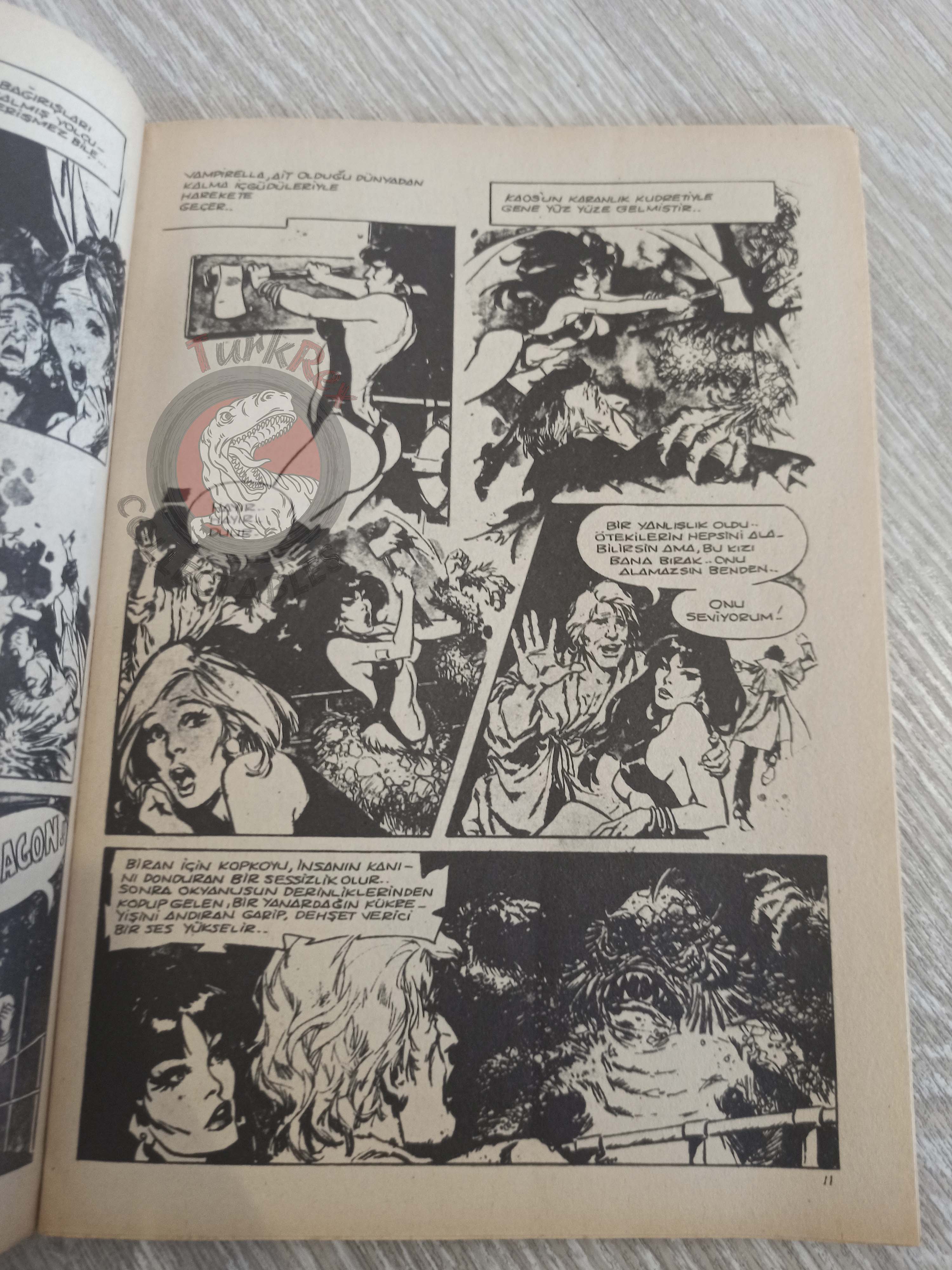 Vampirella #3 1976 Turkish Comic Turkey Warren Publishing cover #49 Dracula