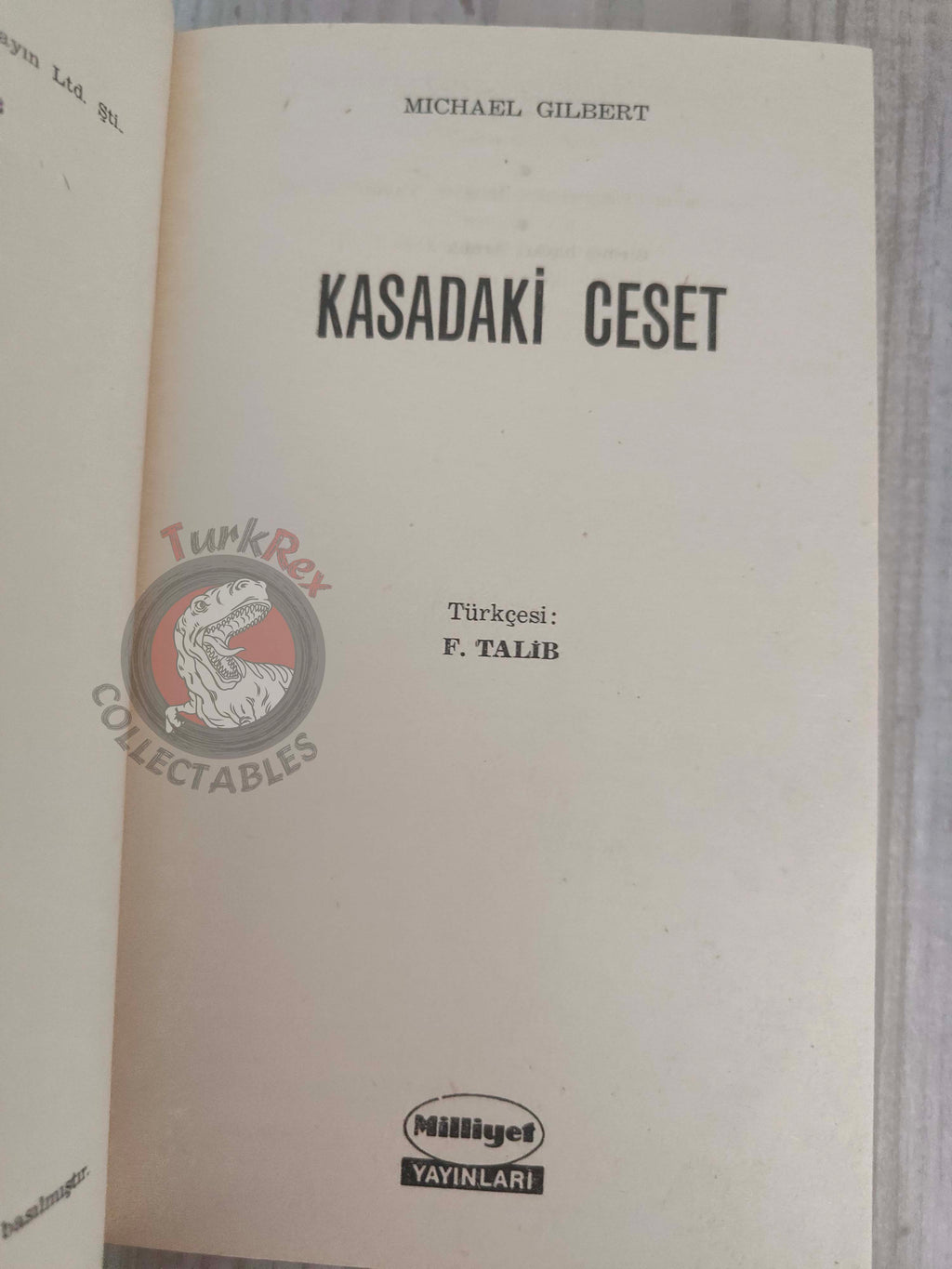 Michael Gilbert – Smallbone Deceased 1973 1st Turkish Book Turkey