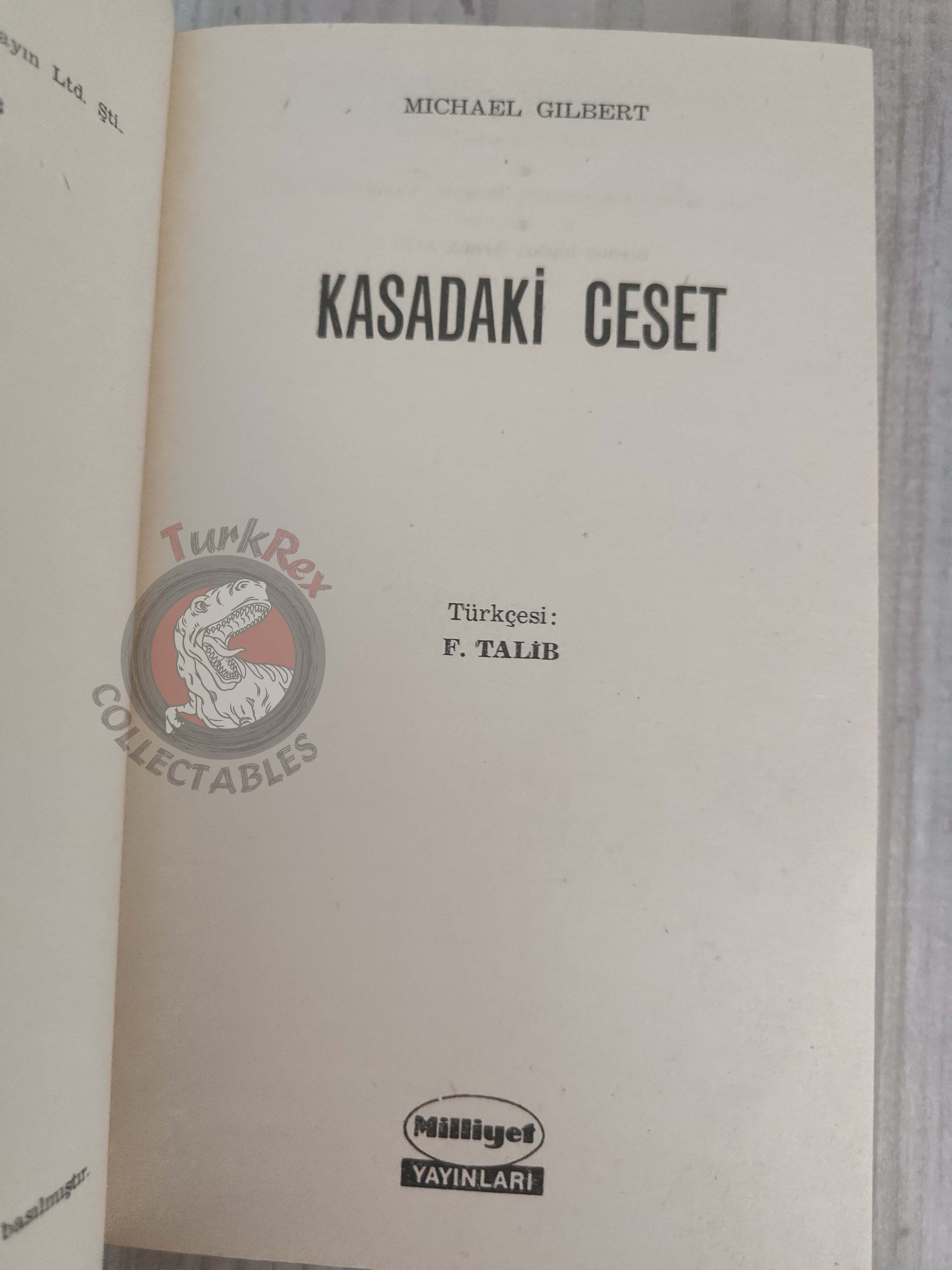 Michael Gilbert – Smallbone Deceased 1973 1st Turkish Book Turkey
