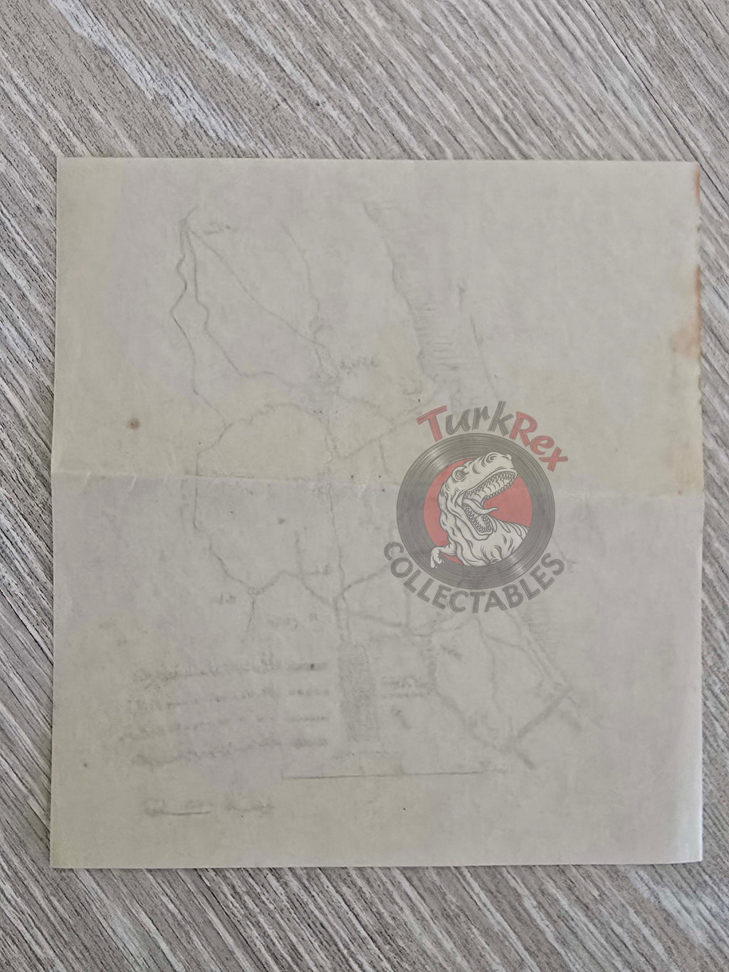 Ottoman Military Map of the Palestine Front Gaza–Beersheba Campaign WW1 Empire 1920s Jerusalem