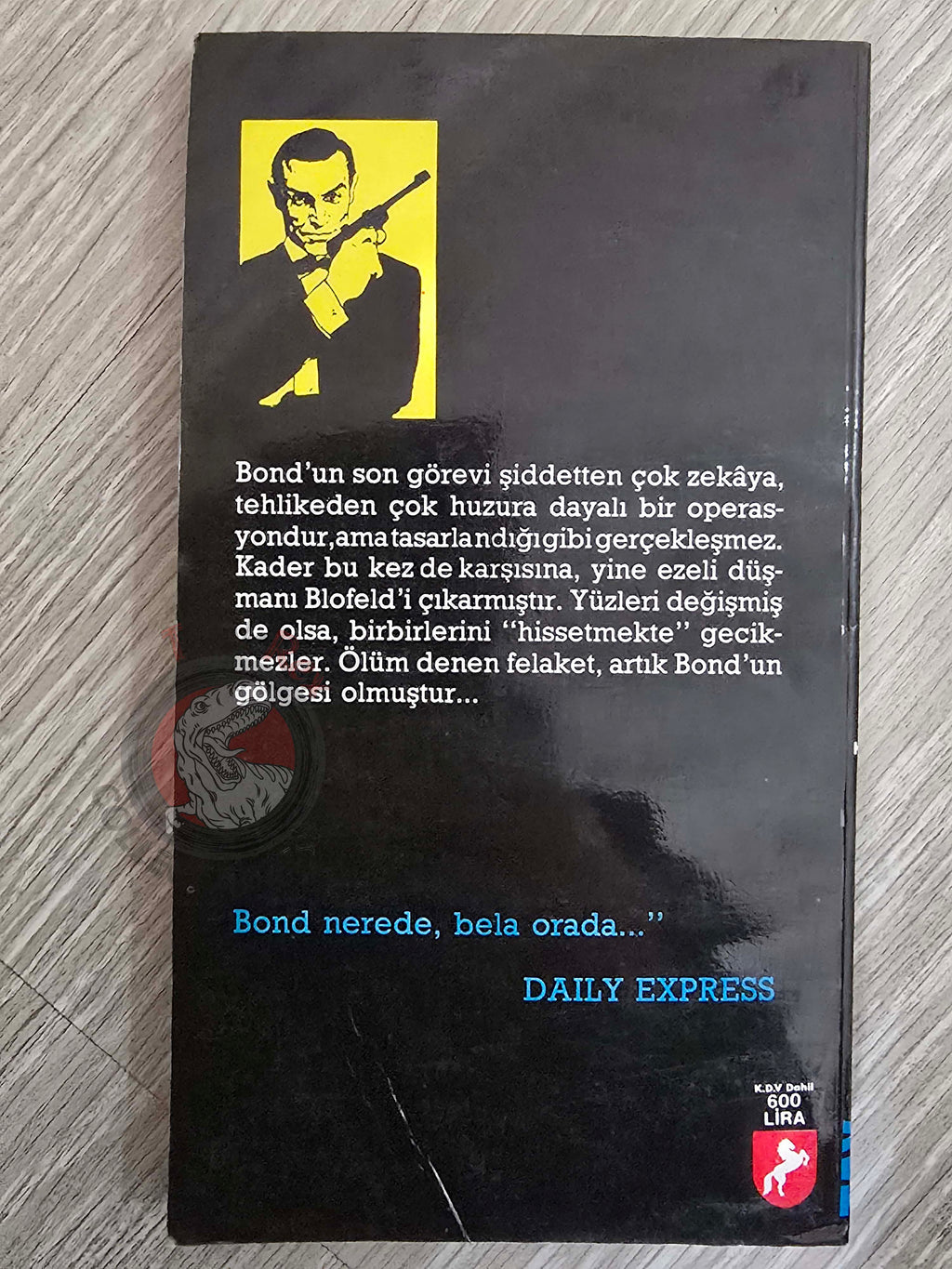 James Bond - You Only Live Twice 1990 Turkish Book Turkey Ian Fleming