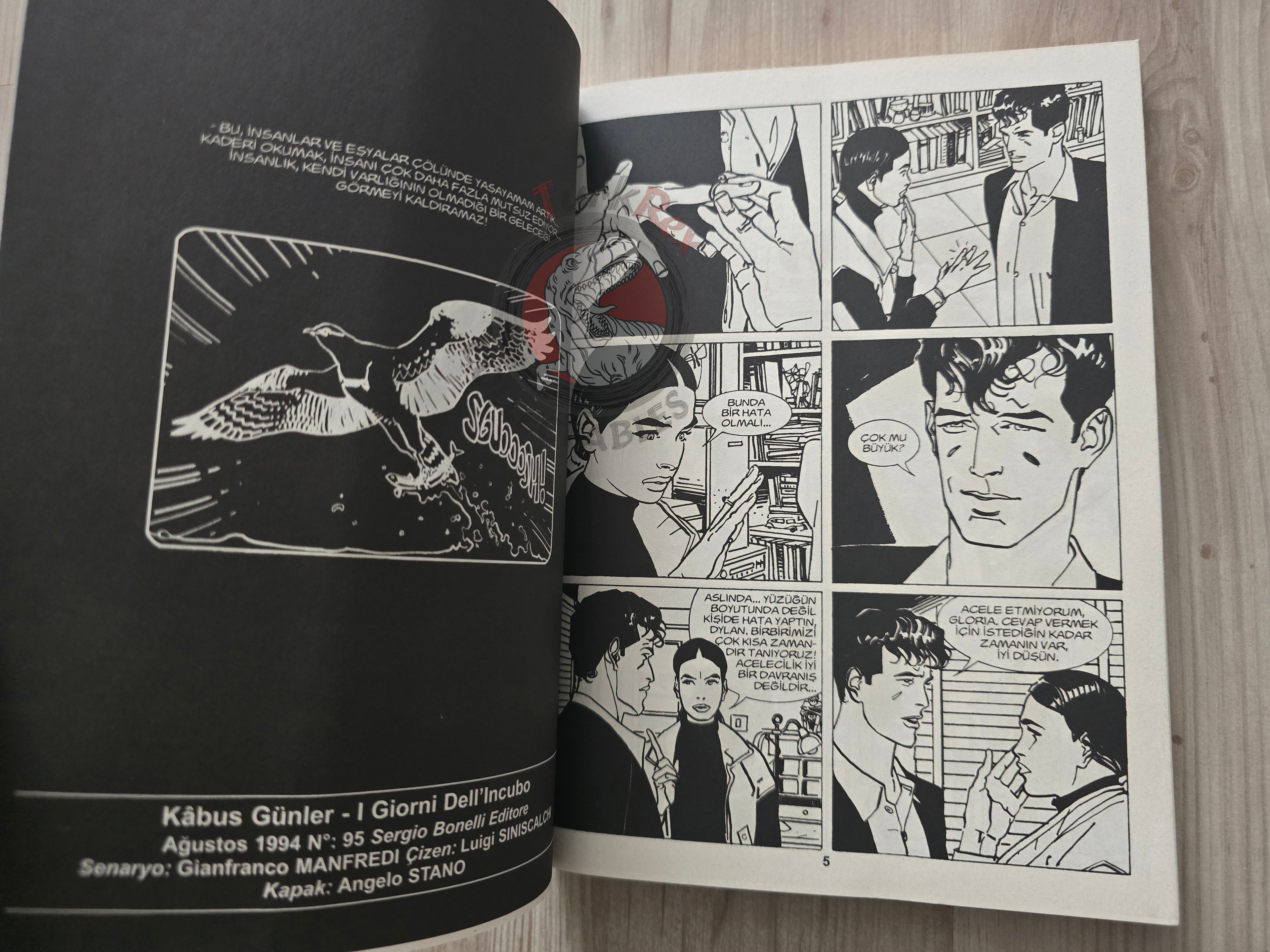 Dylan Dog #39 2013 Turkish Comic Turkey I giorni dell’incubo #95 #96