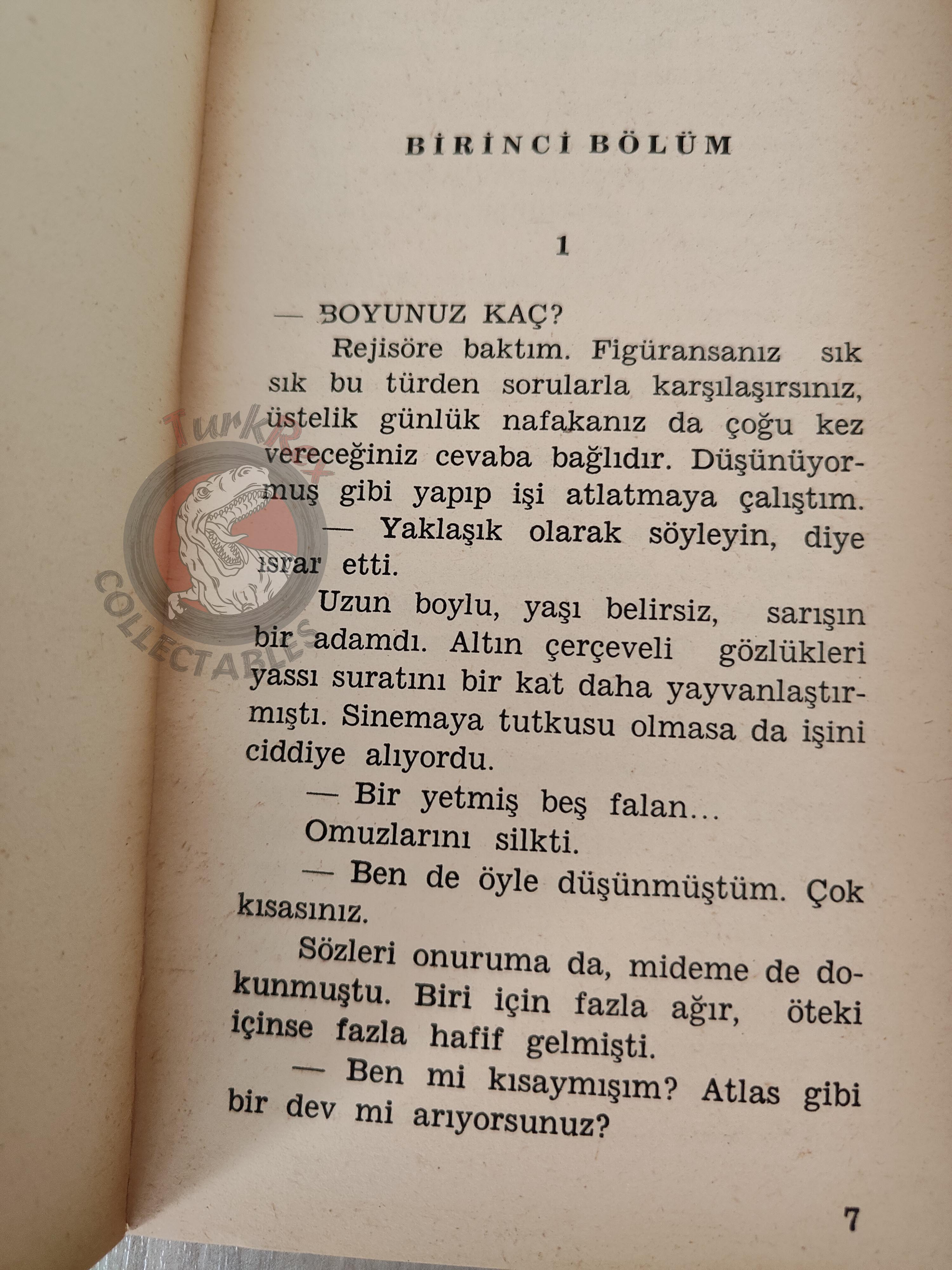 Frédéric Dard – Des Yeux Pour Pleurer 1974 1st Turkish Book Turkey