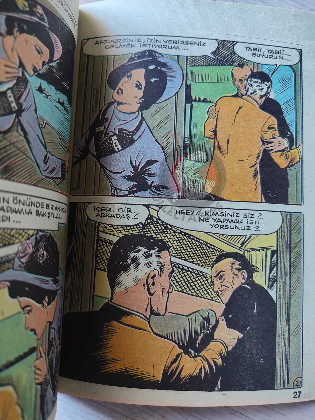 Mata Hari Turkish Comic Turkey Classics Illustrated