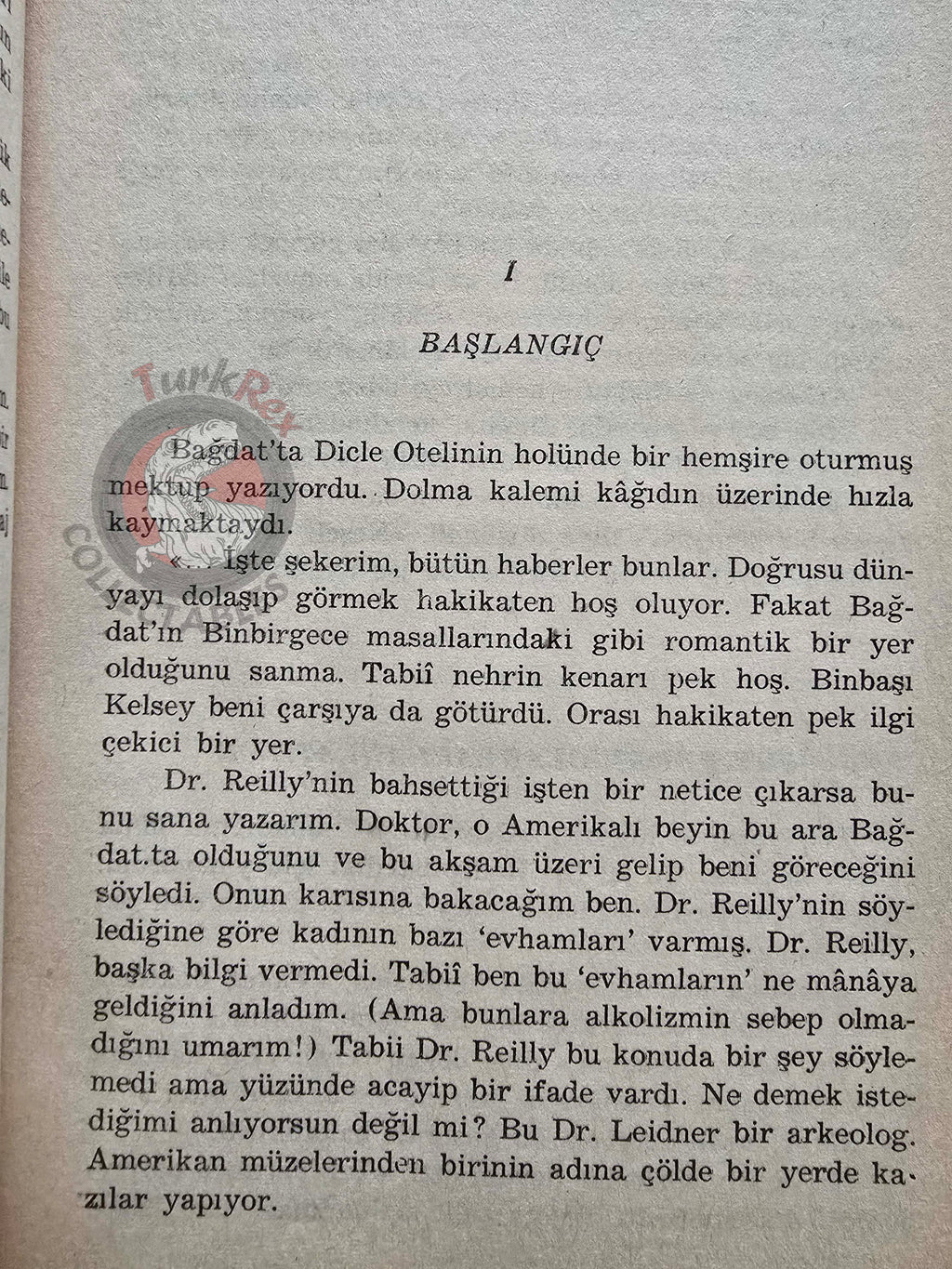 Agatha Christie – Murder in Mesopotamia 1970 Turkish Book Turkey