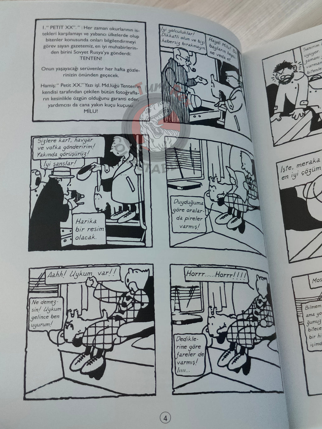 Tintin – Tintin in the Land of the Soviets 2004 Turkish Edition Comic Turkey 1st İnkilap