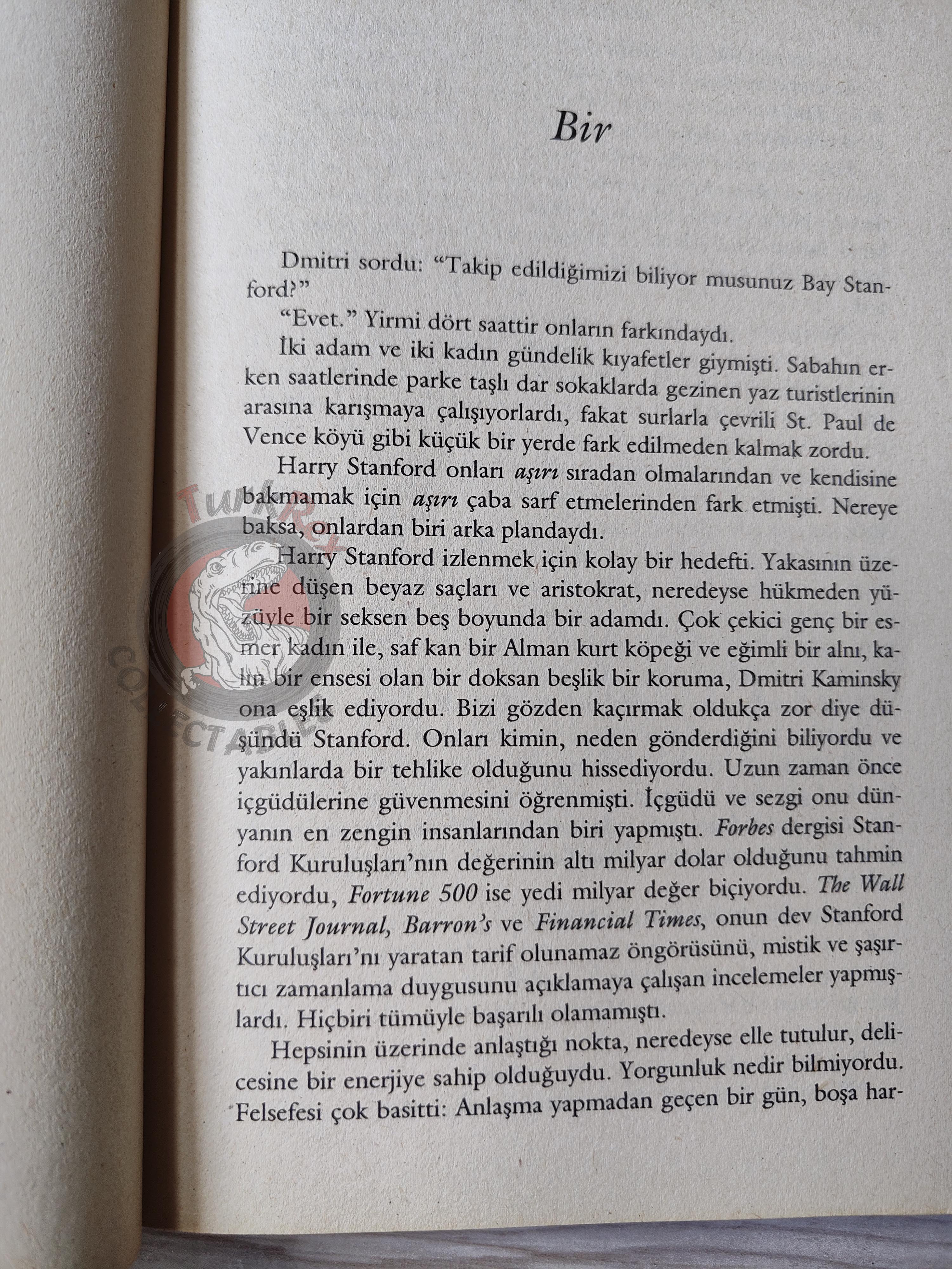 Sidney Sheldon – Morning, Noon & Night 1996 1st Turkish Book Turkey