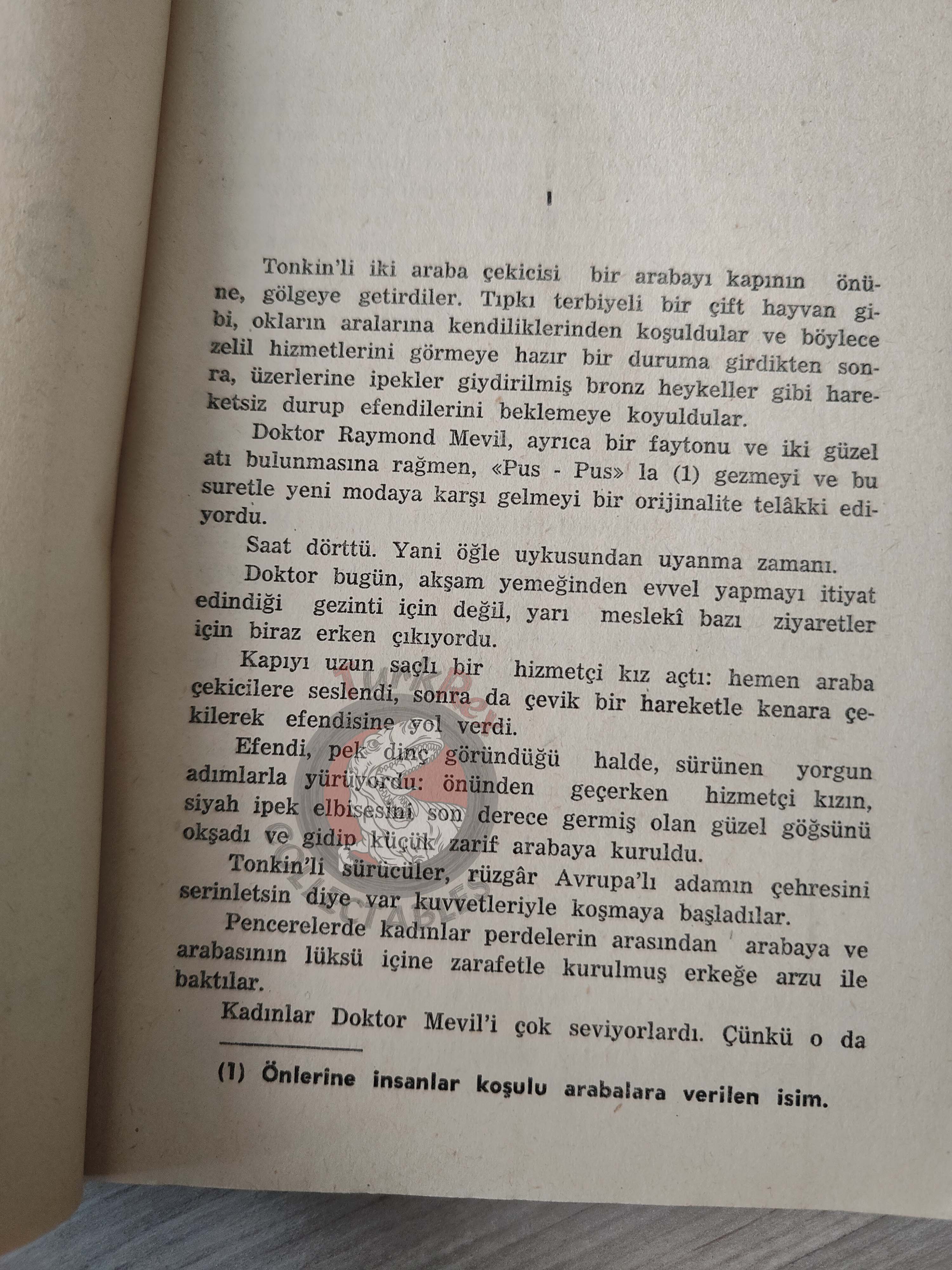 Claude Farrère – Les Civilisés 1954 1st Turkish Book Turkey