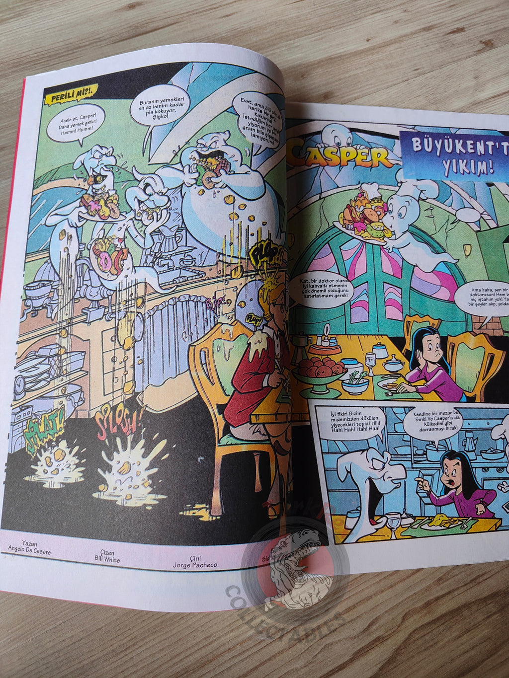 Casper the Friendly Ghost – Issue #3 1996 Turkish Comic Turkey