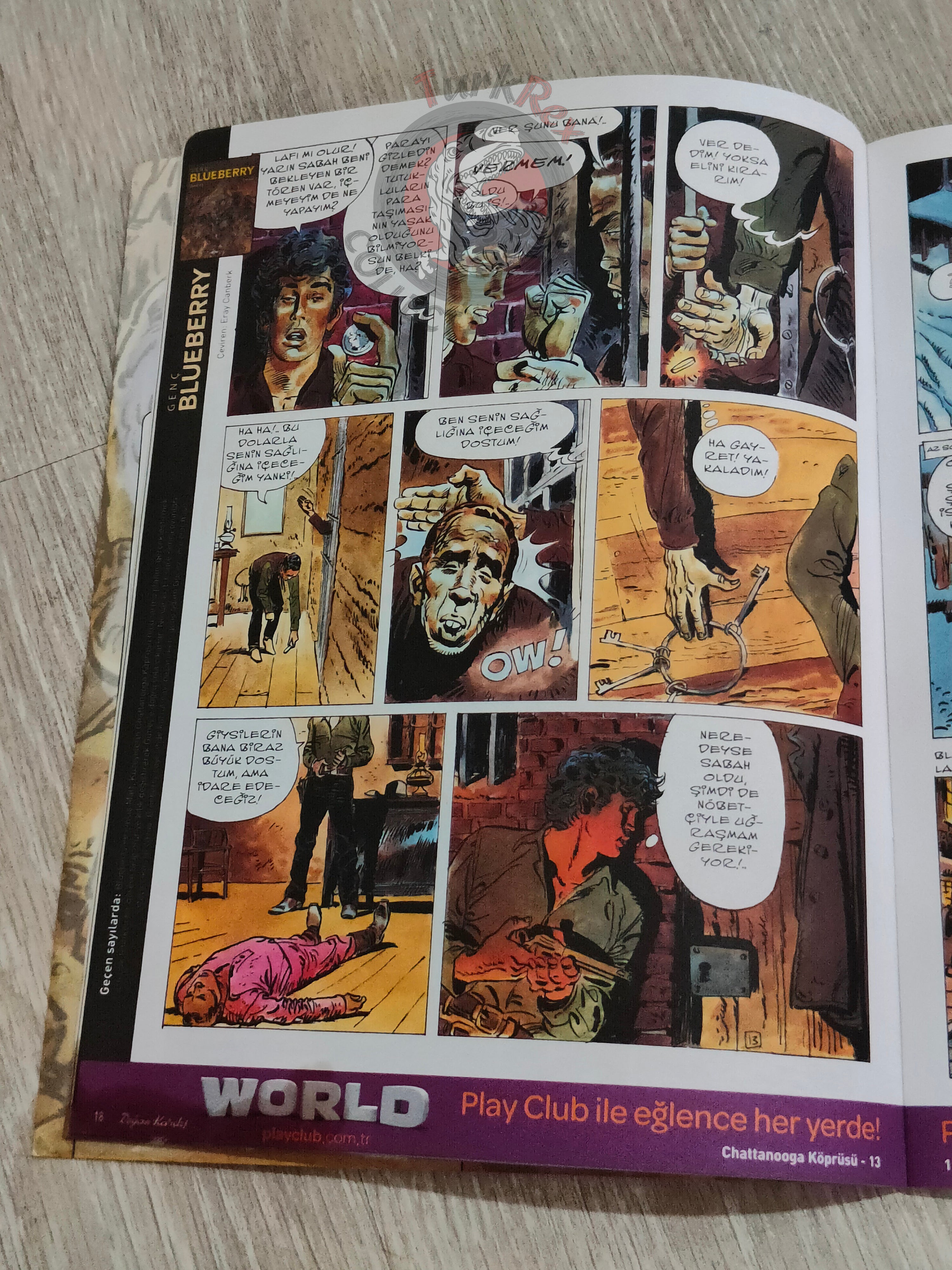 Doğan Kardeş 2008 Magazine #6 Turkish Comic Turkey Blueberry, Blacksad, Yves Swolfs