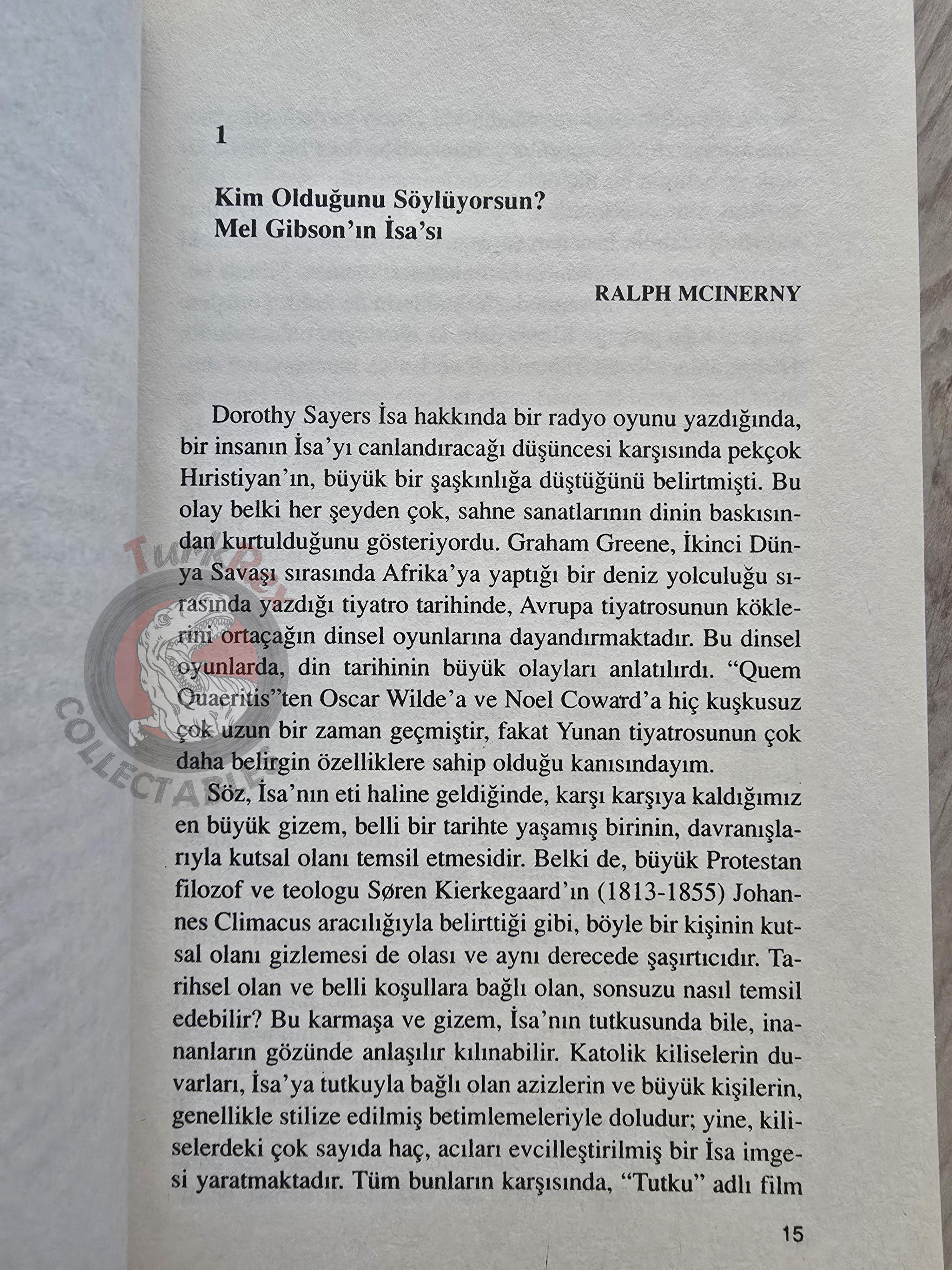 Jorge J. E. Gracia – Mel Gibson's Passion and Philosophy 2004 Turkish Book Turkey