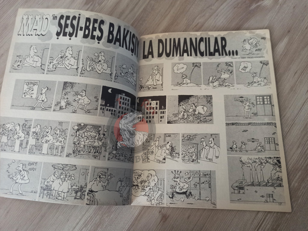 Mad Magazine #4 2000 Turkish Comic Turkey Sergio Aragonés Don Martin