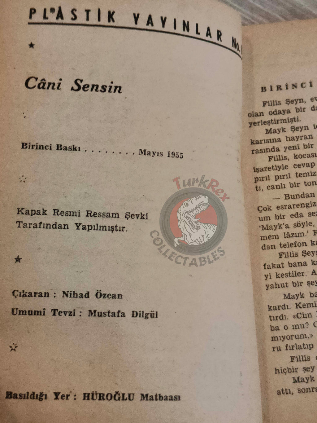 Brett Halliday – The Blonde Cried Murder 1955 Turkish Book Turkey Michael Shayne