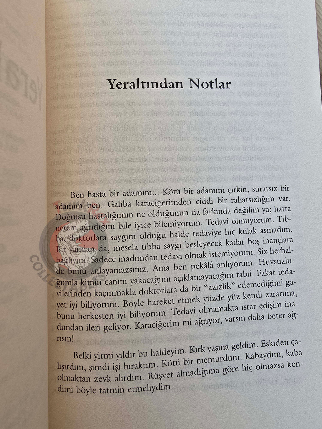 Fyodor Dostoyevsky – Notes from Underground 2003 Turkish Book Turkey