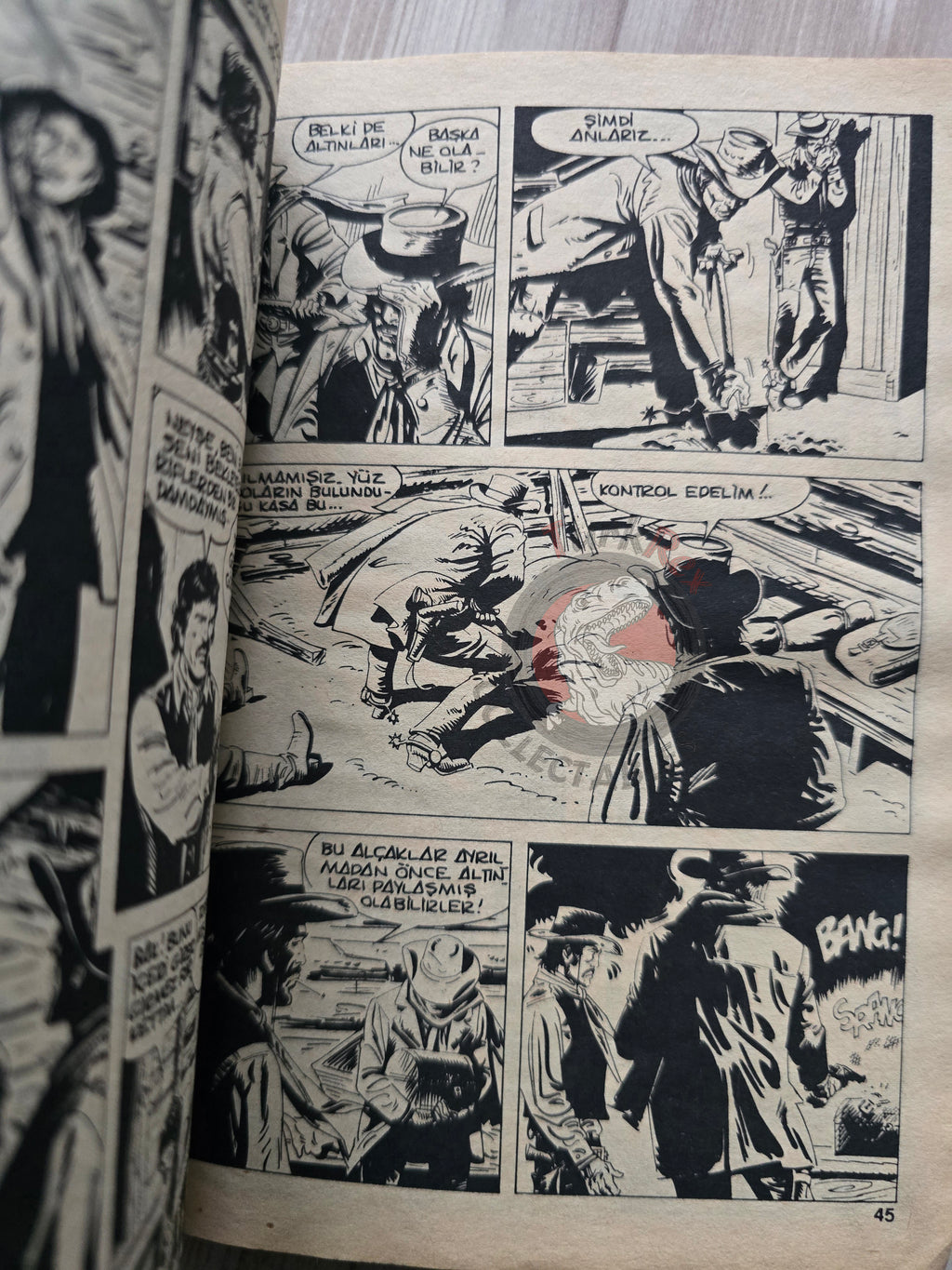 Judas #1 Turkish Edition Comic Turkey Calibro 45 #1