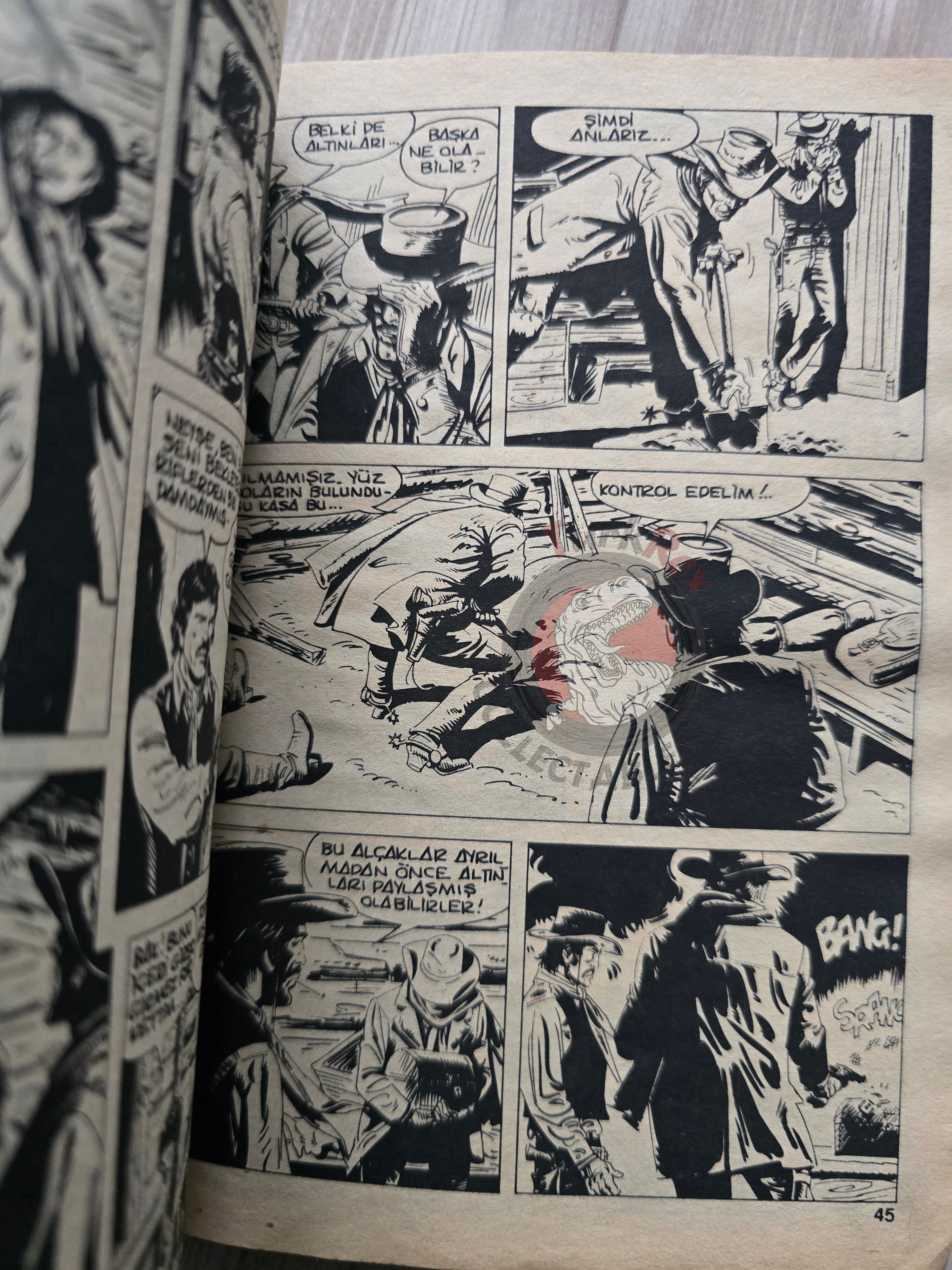 Judas #1 Turkish Edition Comic Turkey Calibro 45 #1