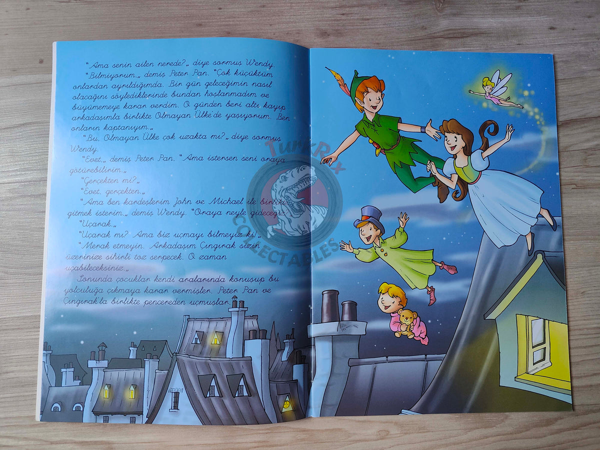 J. M. Barrie – Peter Pan 2009 Turkish Book Turkey Illustrated 2 Jesus Lopez Pastor