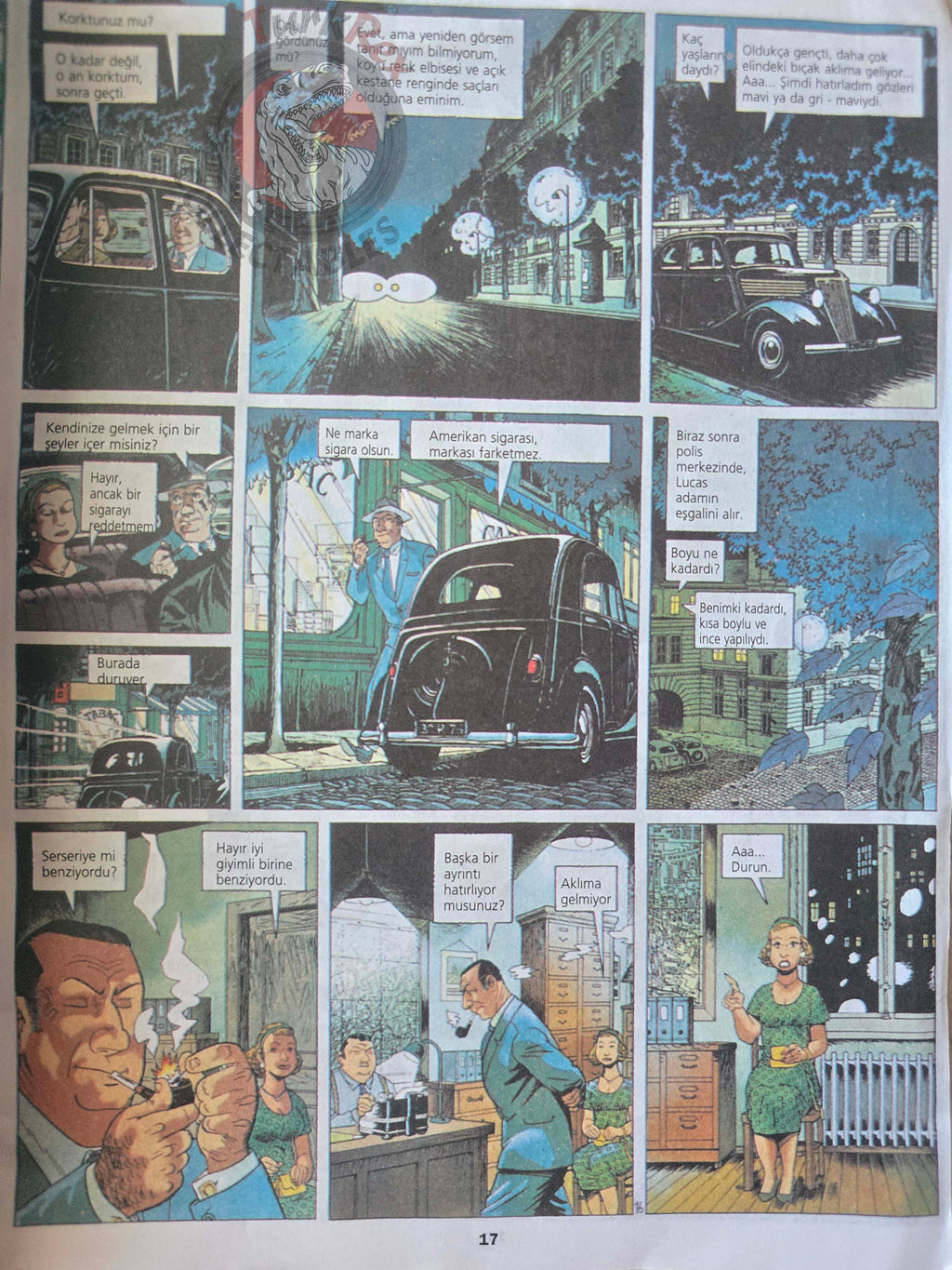 Georges Simenon - Maigret Tend Un Piège Turkish Comic Turkey LeFrancq